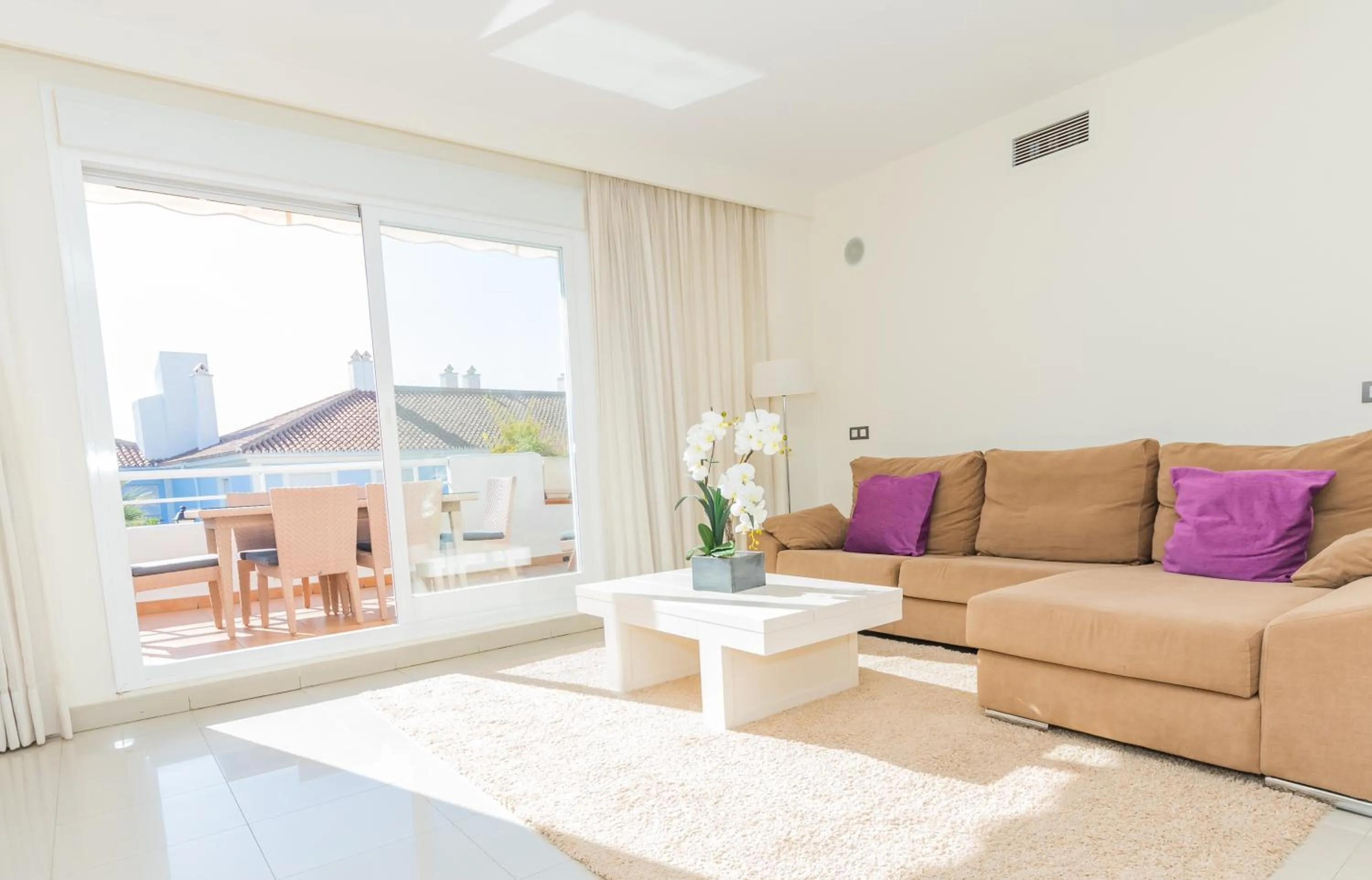 Living room in Cortijo Del Mar Resort