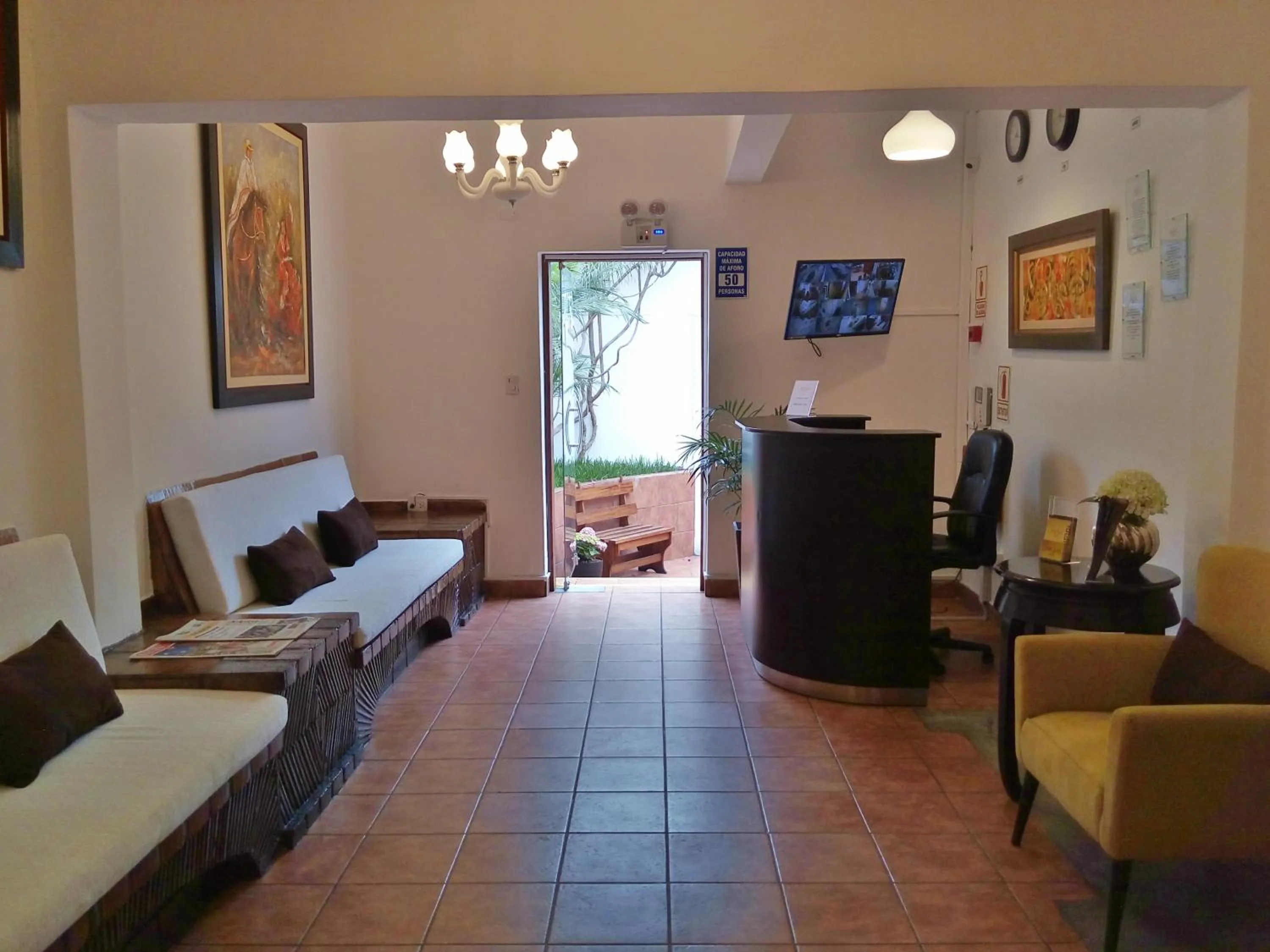 Lobby or reception, Bed in Jose Luis Hostal Boutique