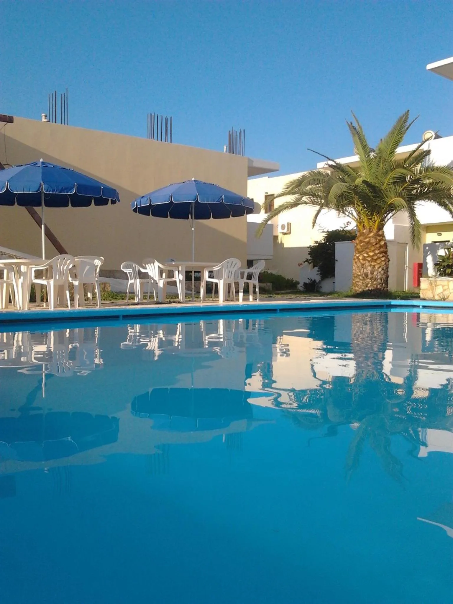 Swimming pool in Karmi Apartments