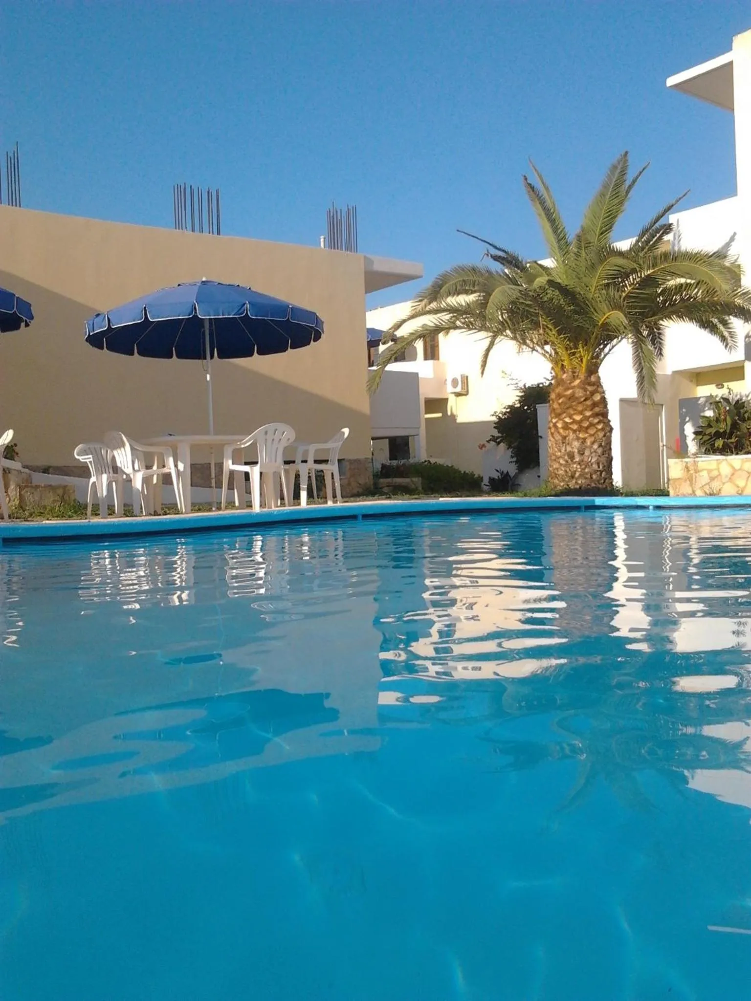 Swimming pool in Karmi Apartments