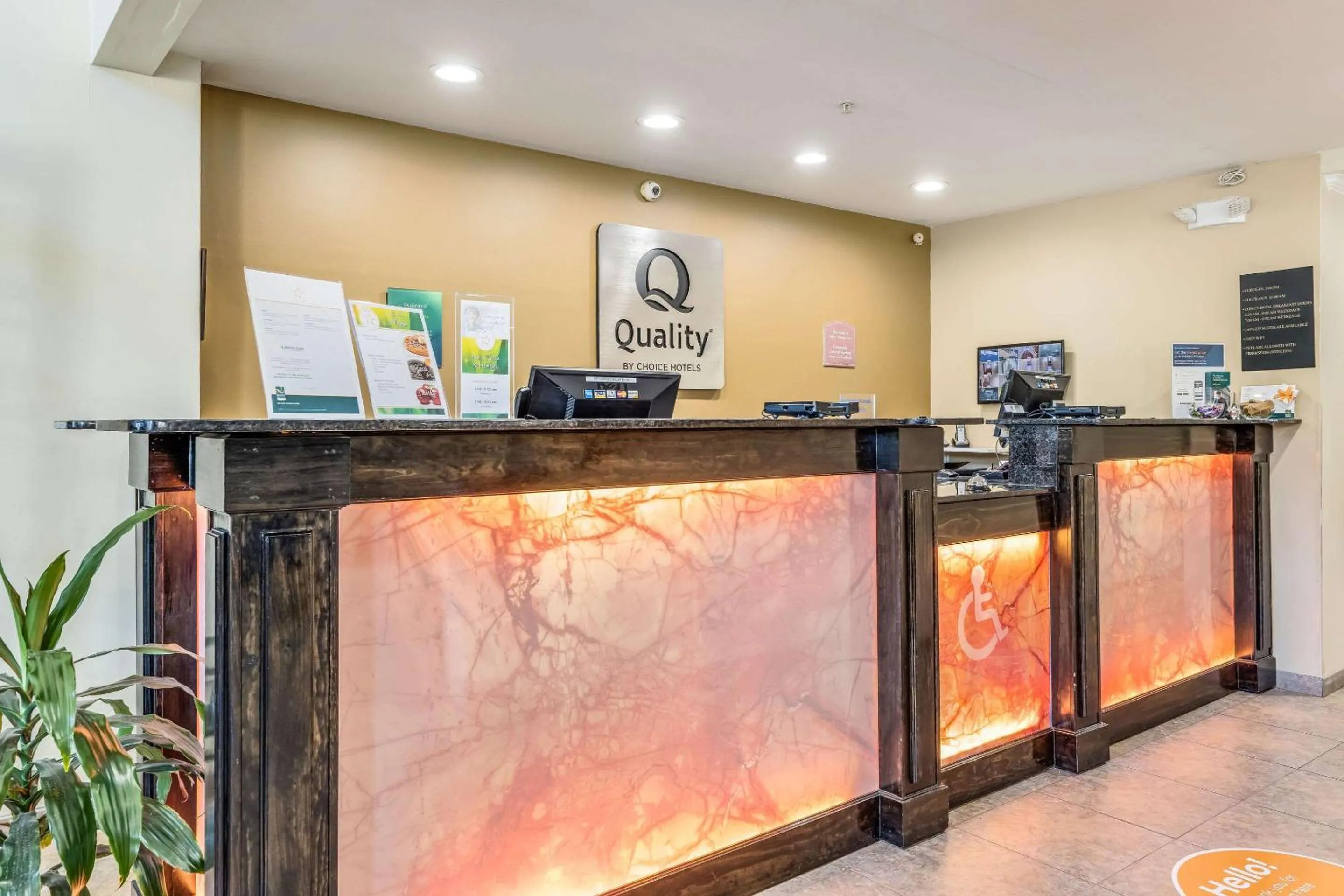 Lobby or reception in Quality Inn Cle Elum-Ellensburg