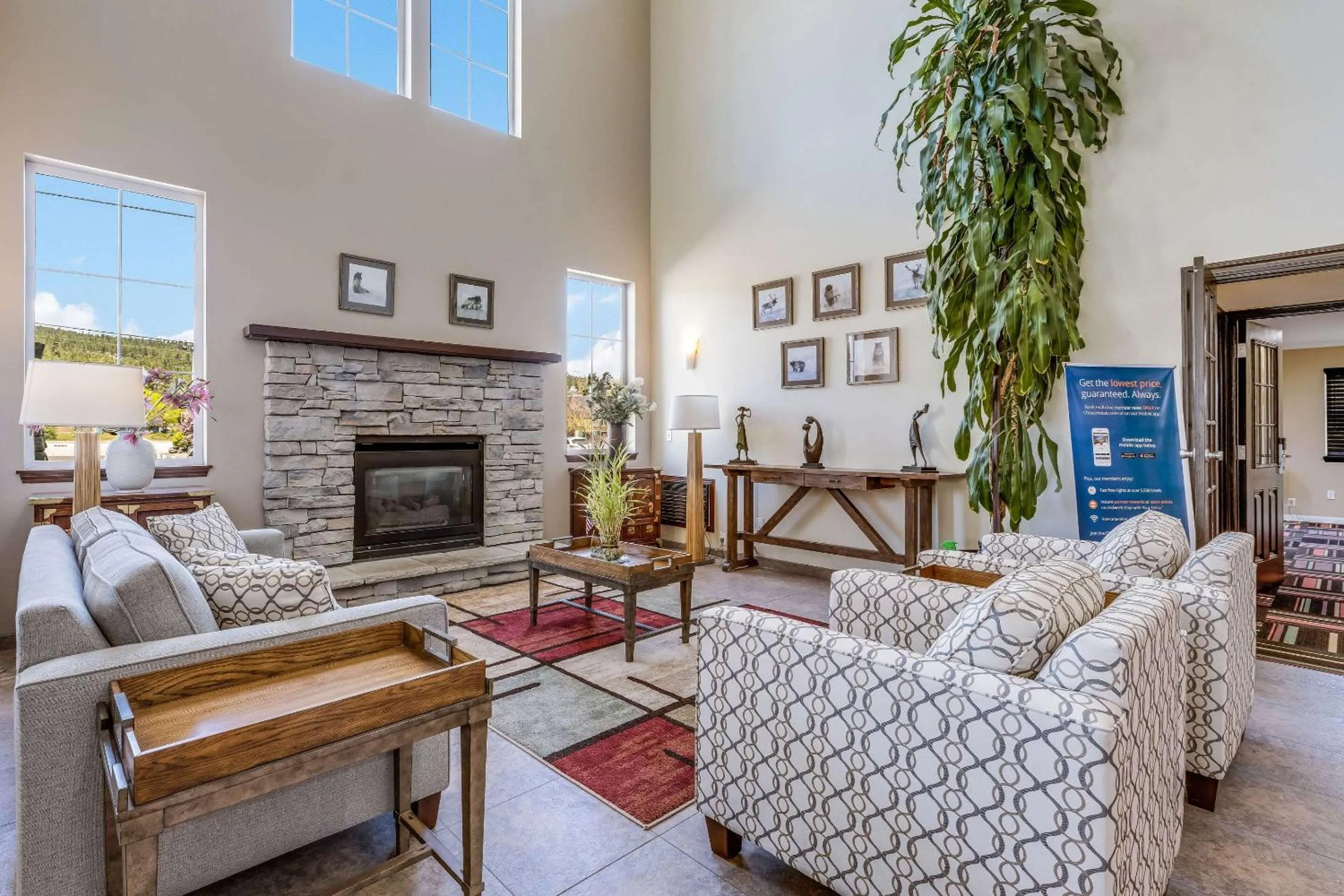 Lobby or reception in Quality Inn Cle Elum-Ellensburg