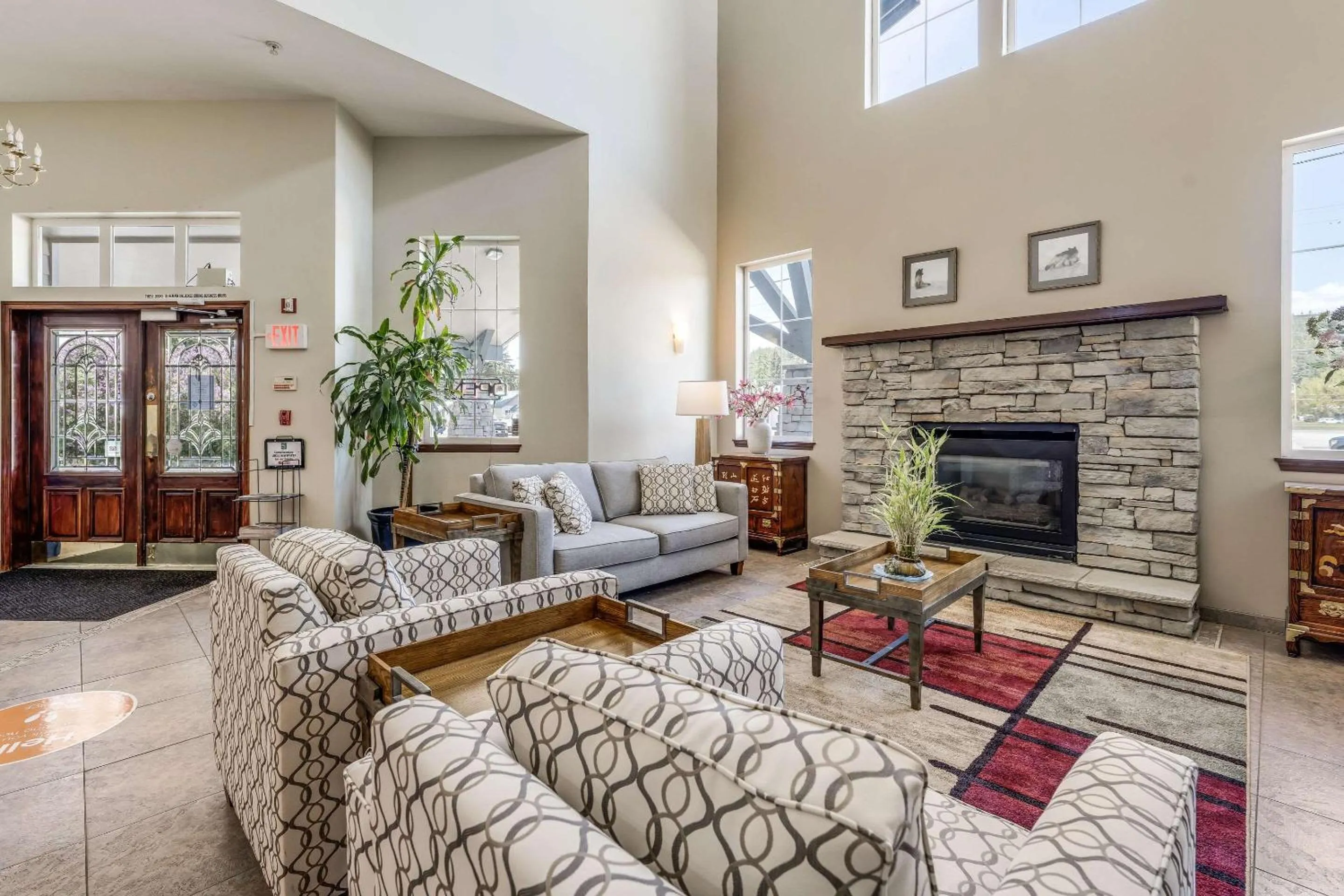 Lobby or reception in Quality Inn Cle Elum-Ellensburg