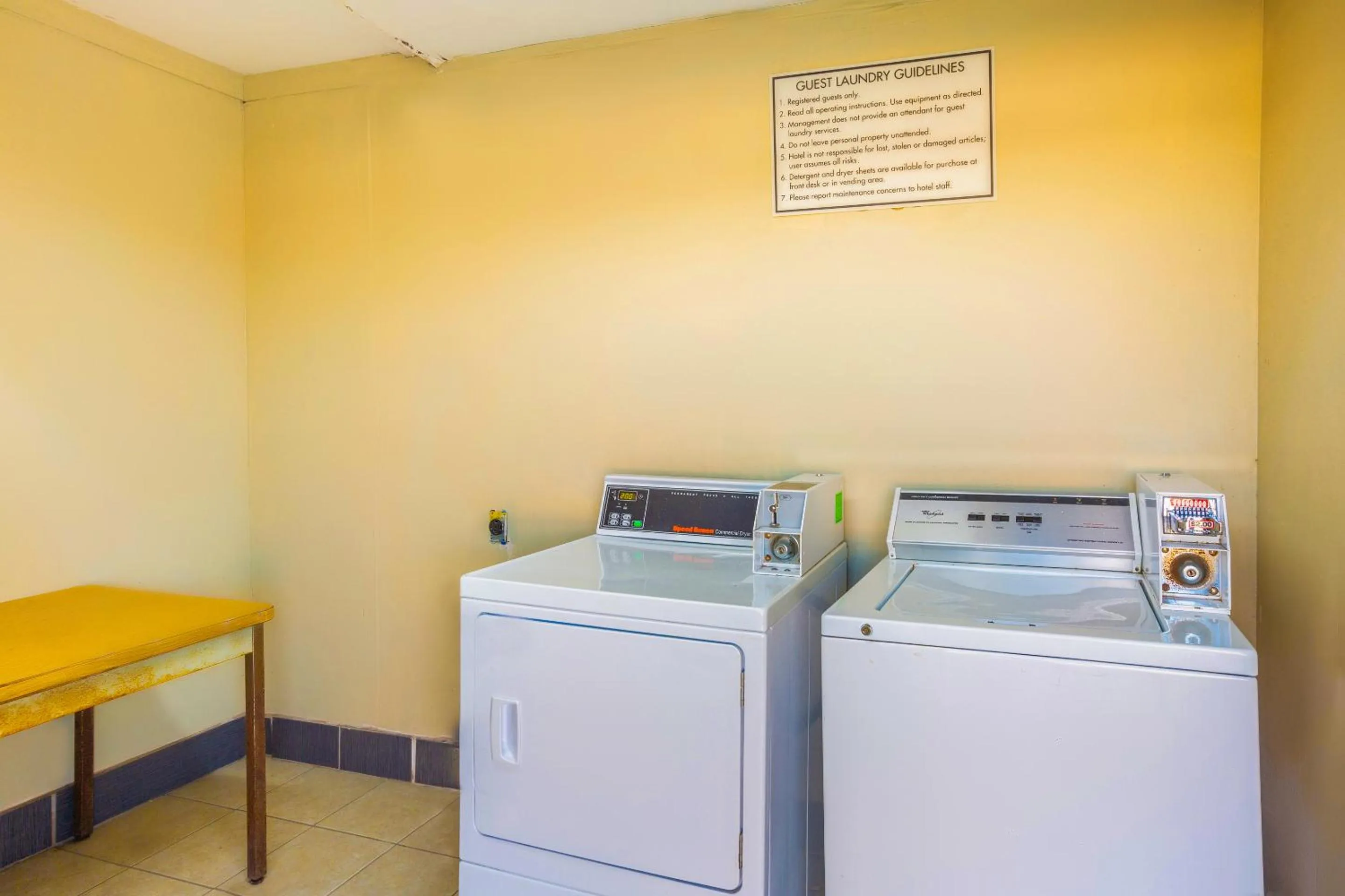 laundry in Rodeway Inn & Suites Brookhaven