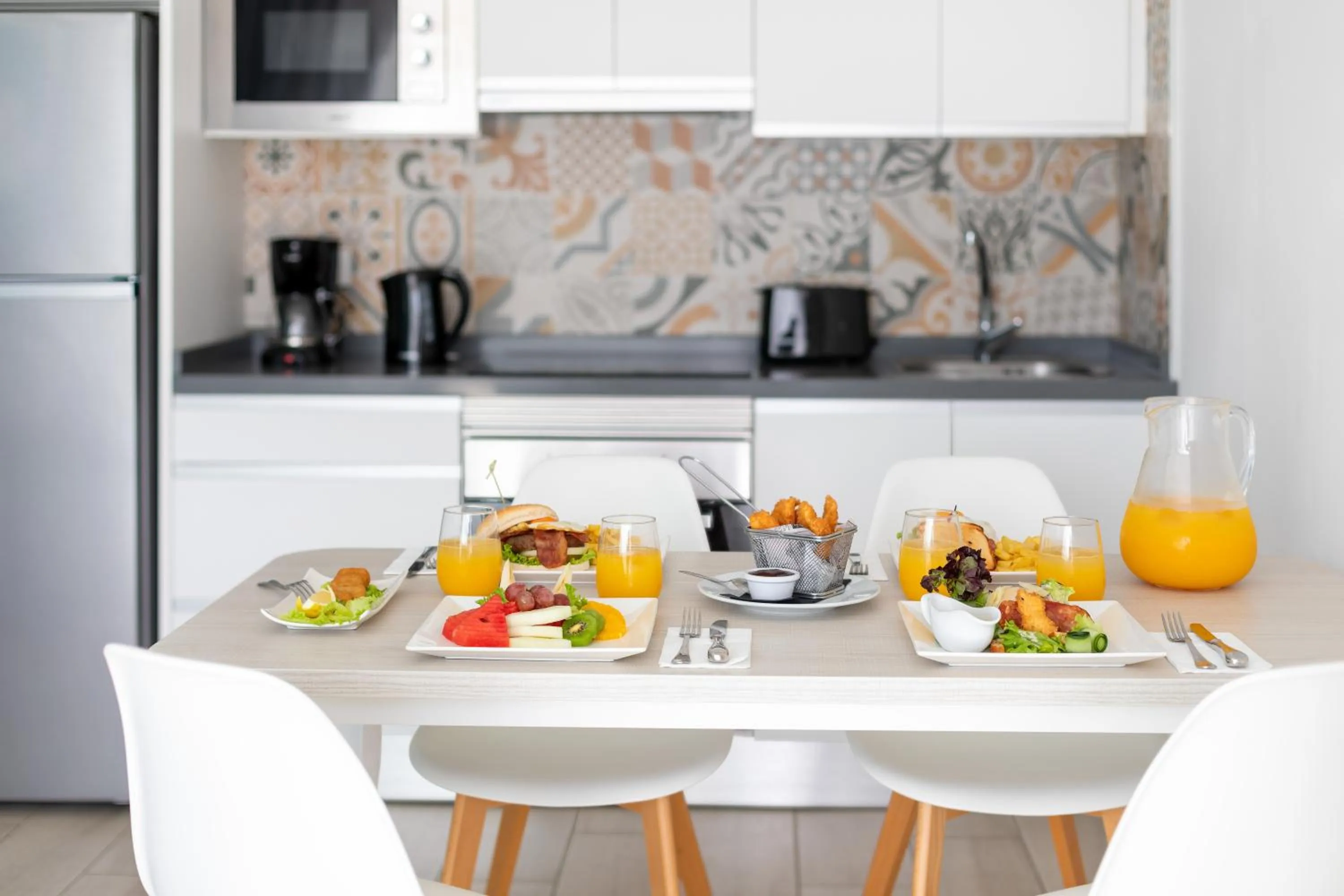 Kitchen or kitchenette in Hotel Tropical Park