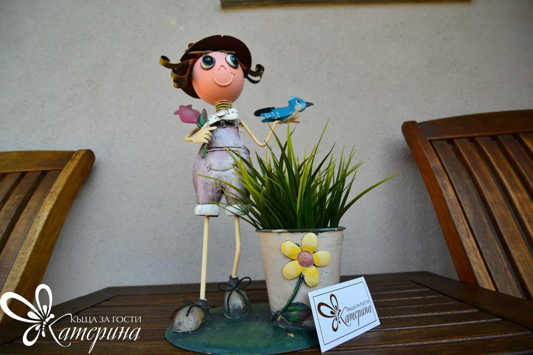 Decorative detail in KATERINA guest house