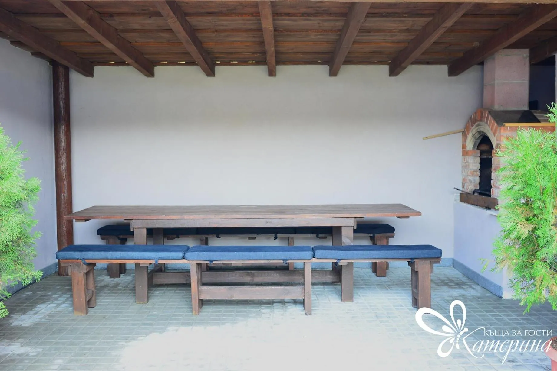 Patio in KATERINA guest house