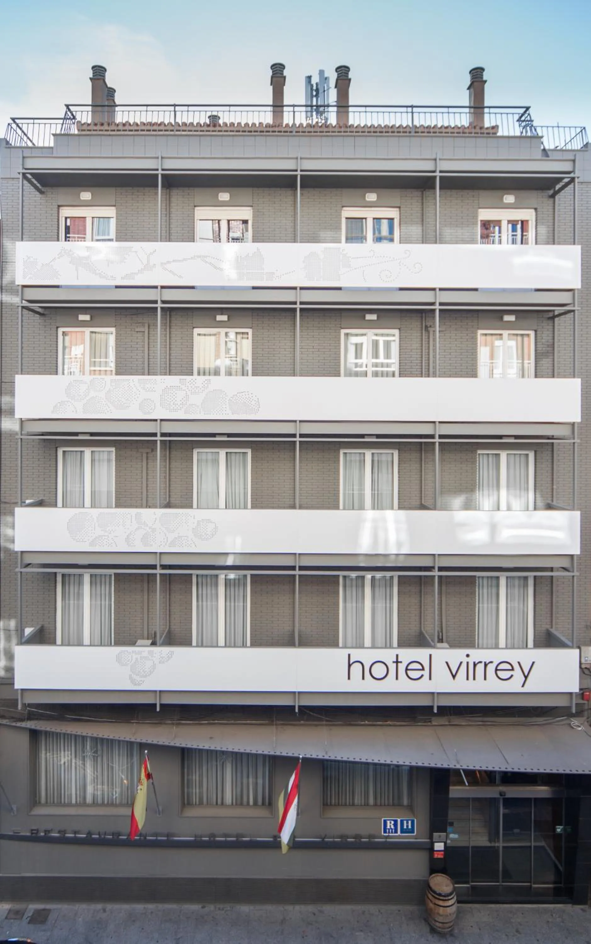 Facade/entrance in Hotel Virrey