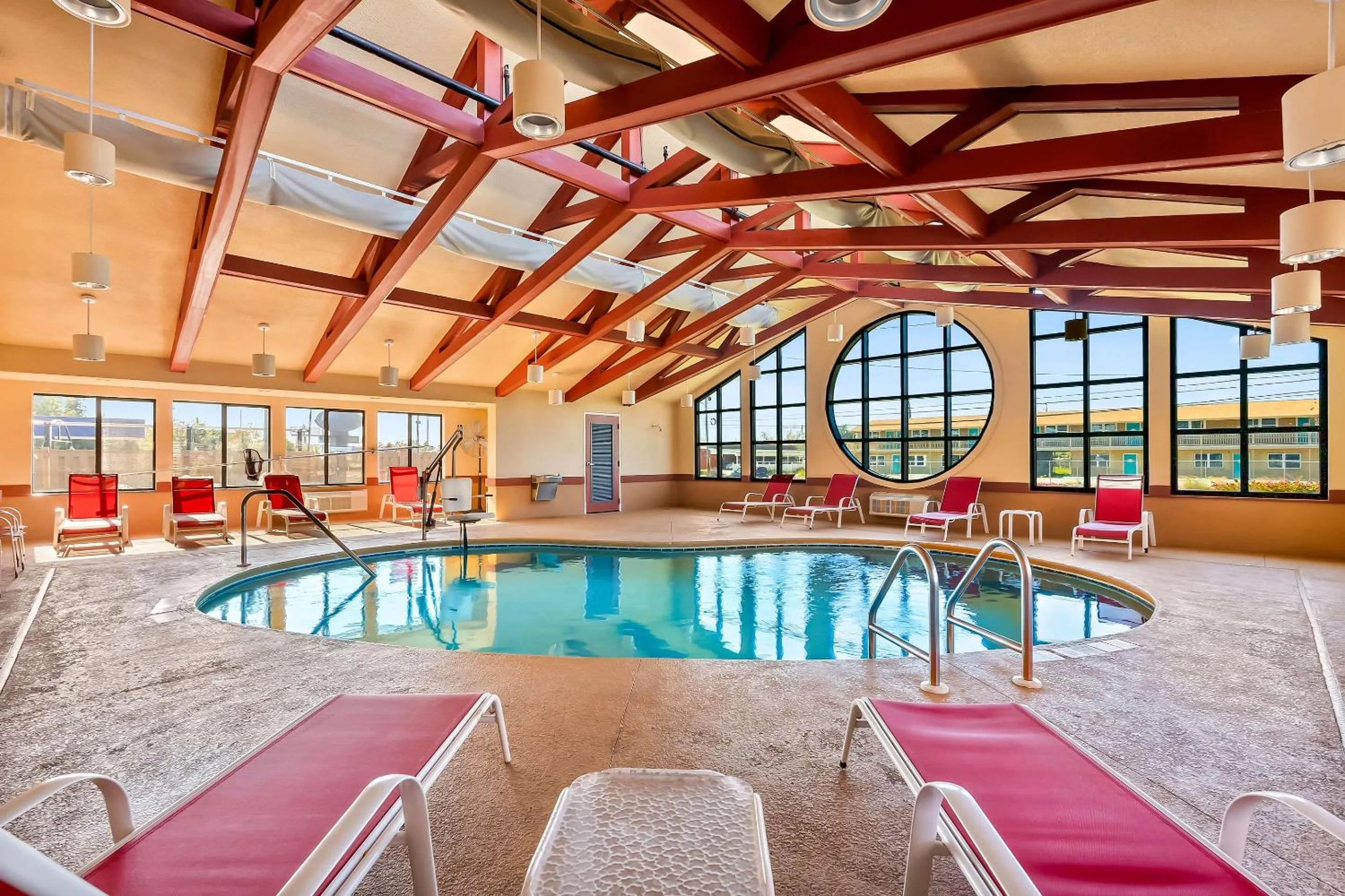 Swimming pool in Comfort Suites Panama City near Tyndall AFB