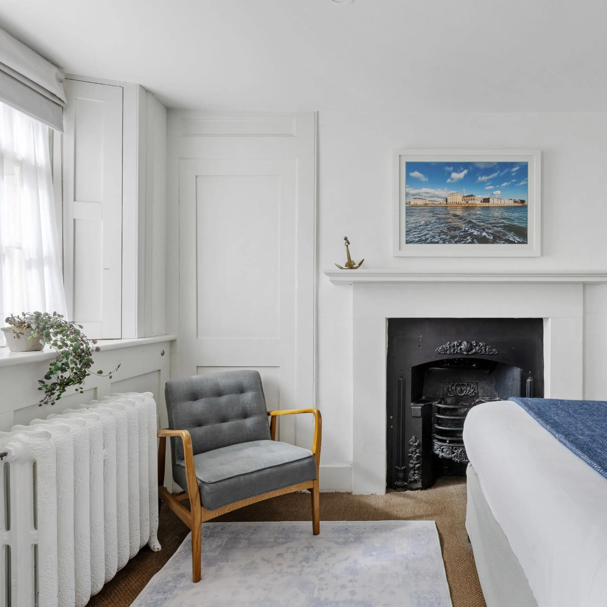 Seating area in Admiral's House by Maison Pierre