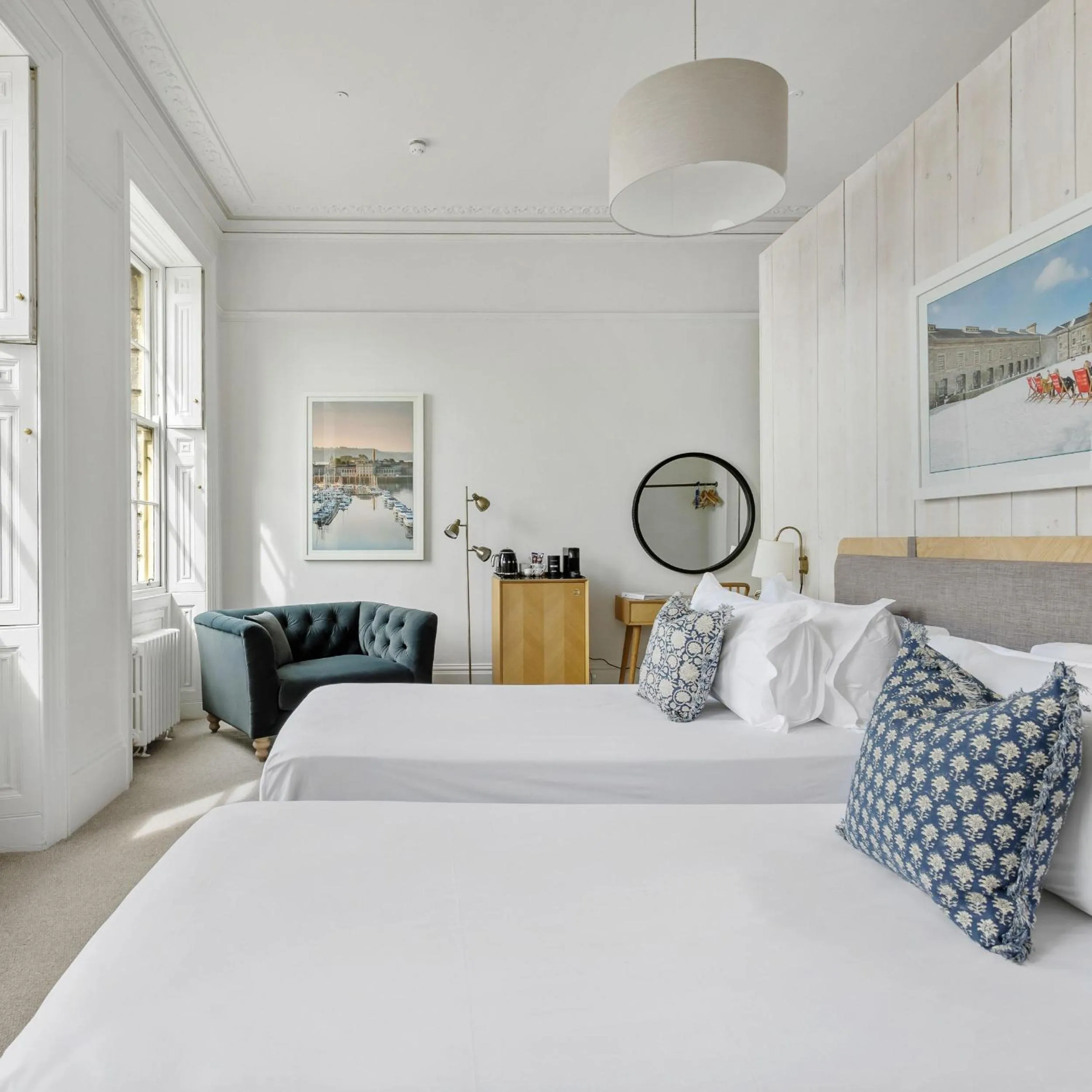 View (from property/room), Bed in Admiral's House by Maison Pierre