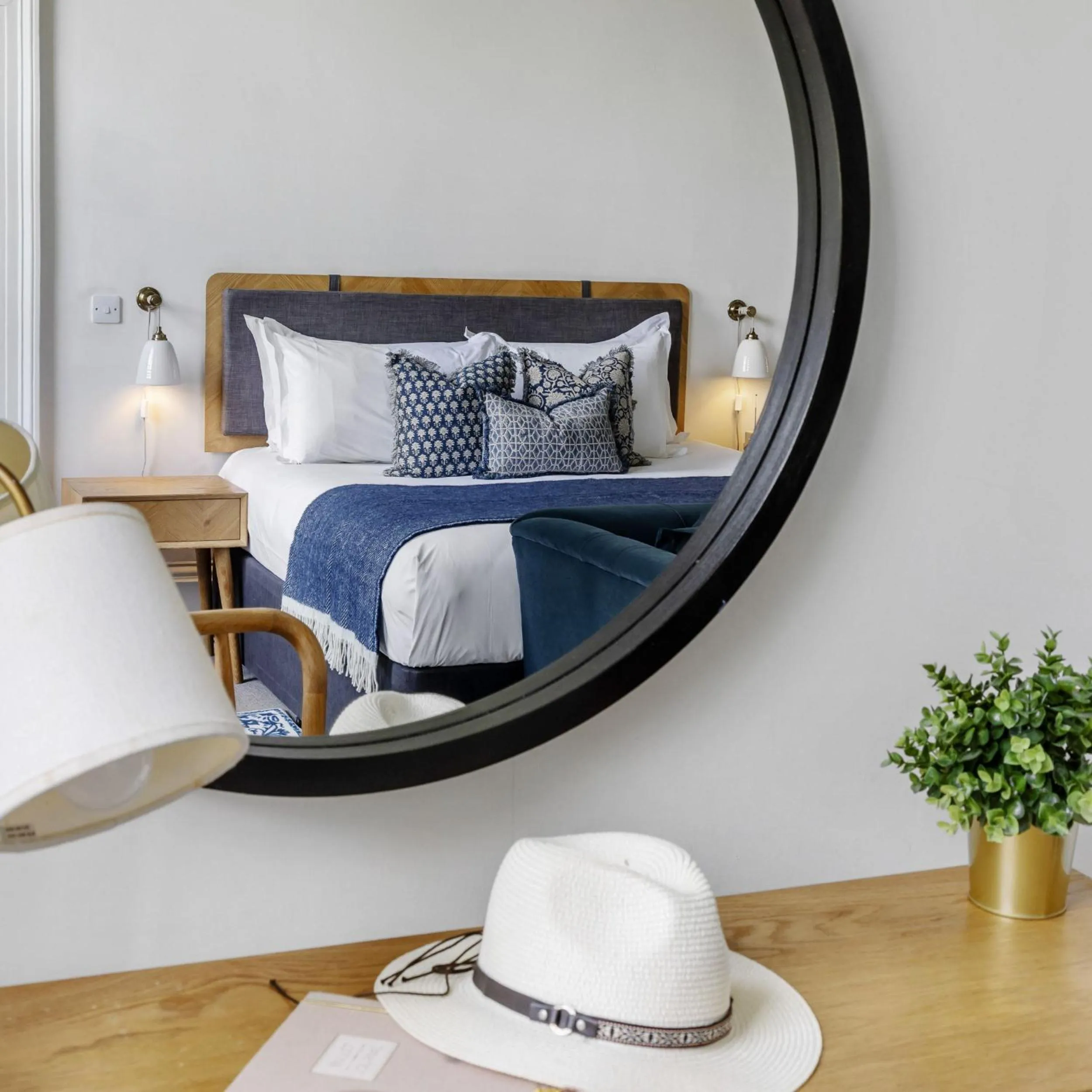 Bedroom, Bed in Admiral's House by Maison Pierre