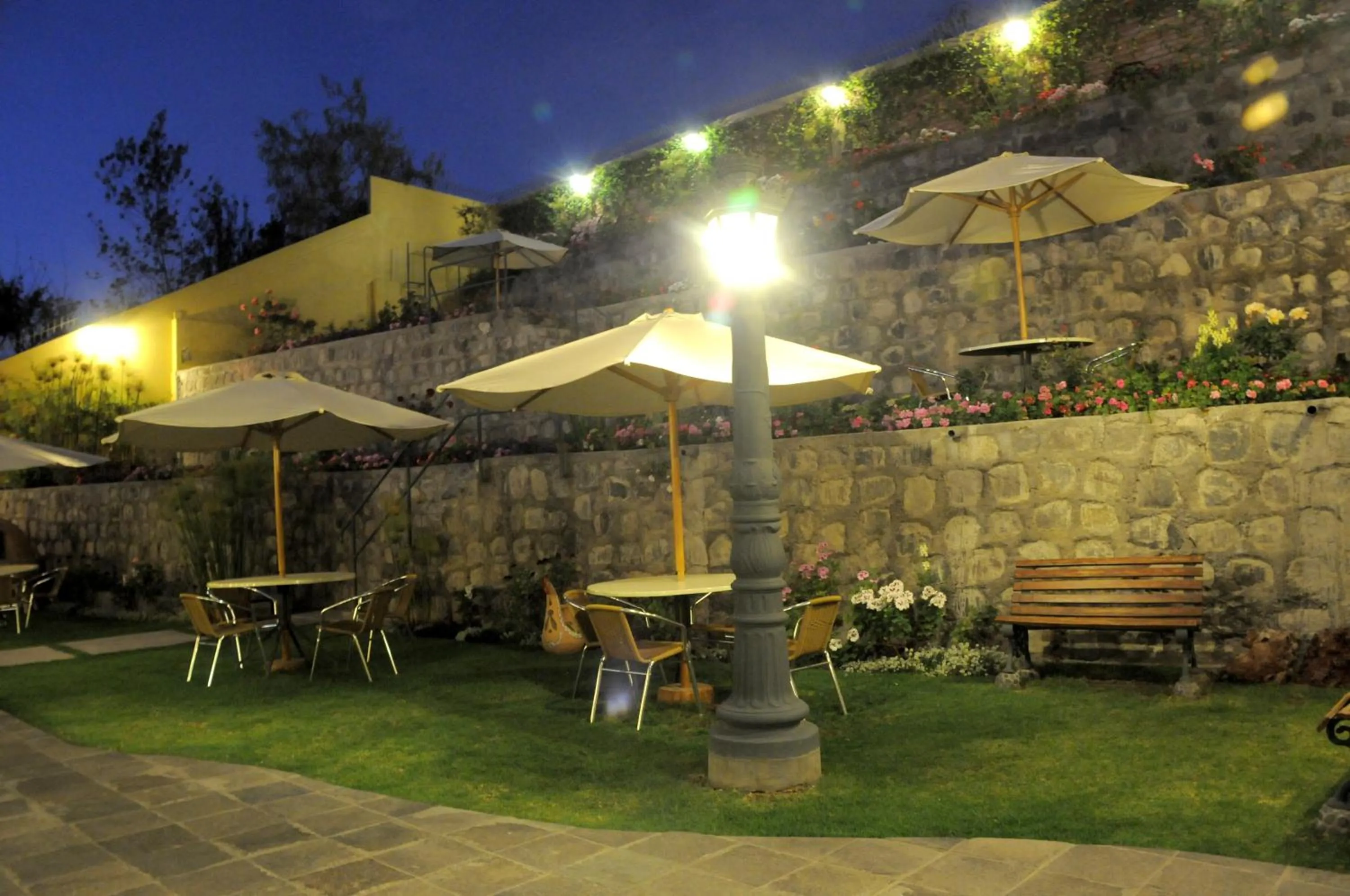 Garden in El Cabildo Hotel