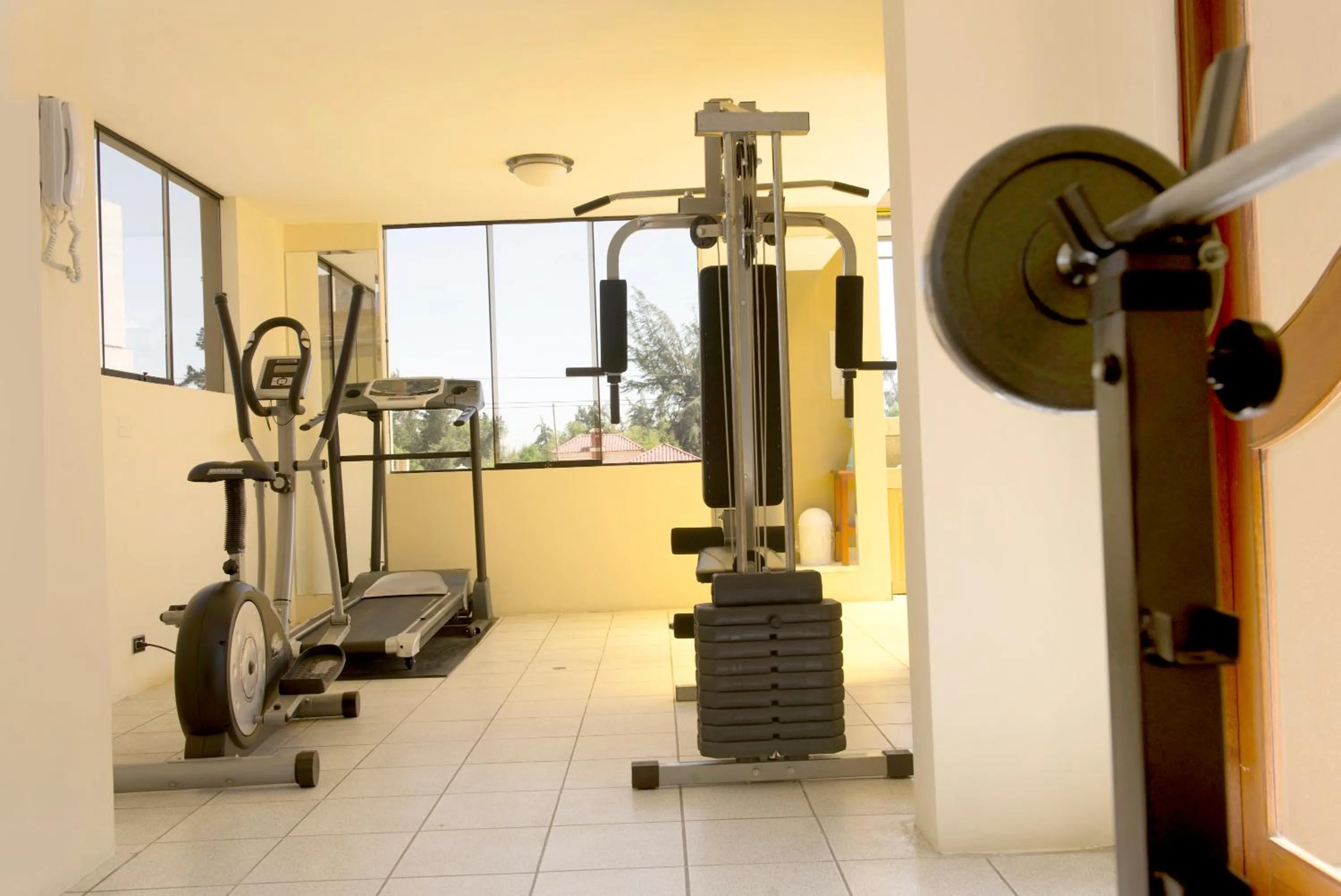 Fitness centre/facilities in El Cabildo Hotel