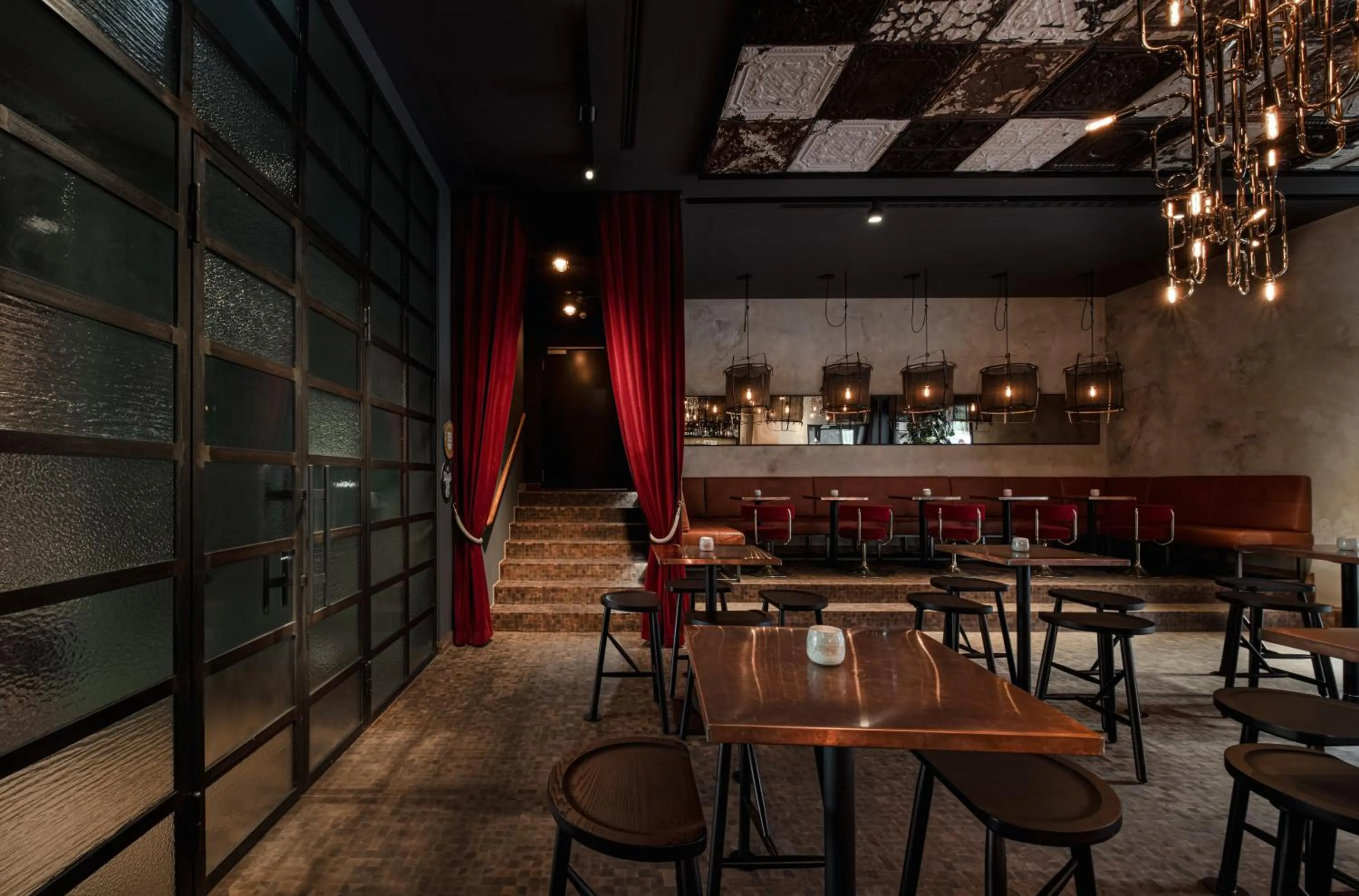 Lounge or bar in PIERDREI Hotel HafenCity Hamburg