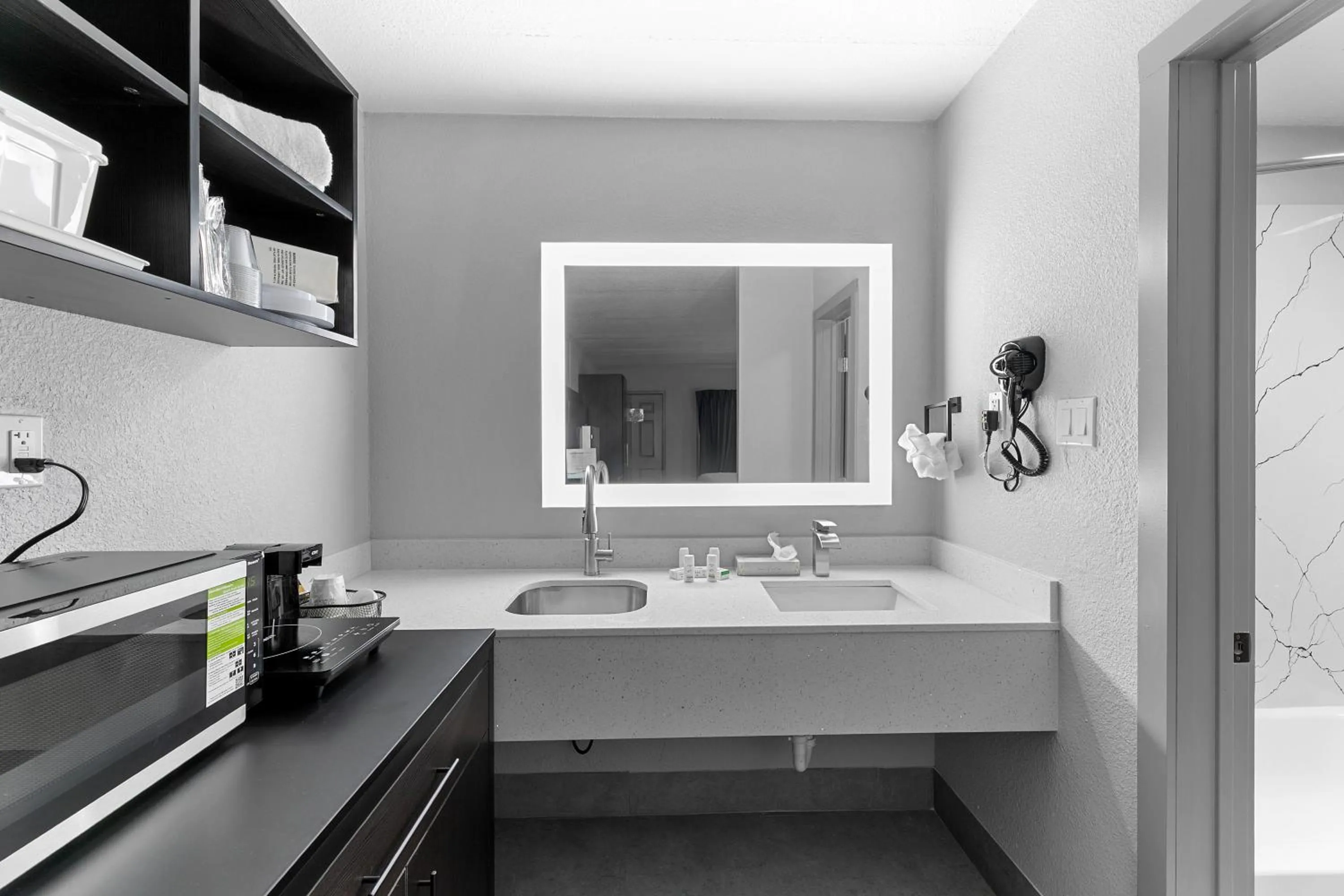 Bathroom in Baymont by Wyndham San Antonio Near Lackland AFB