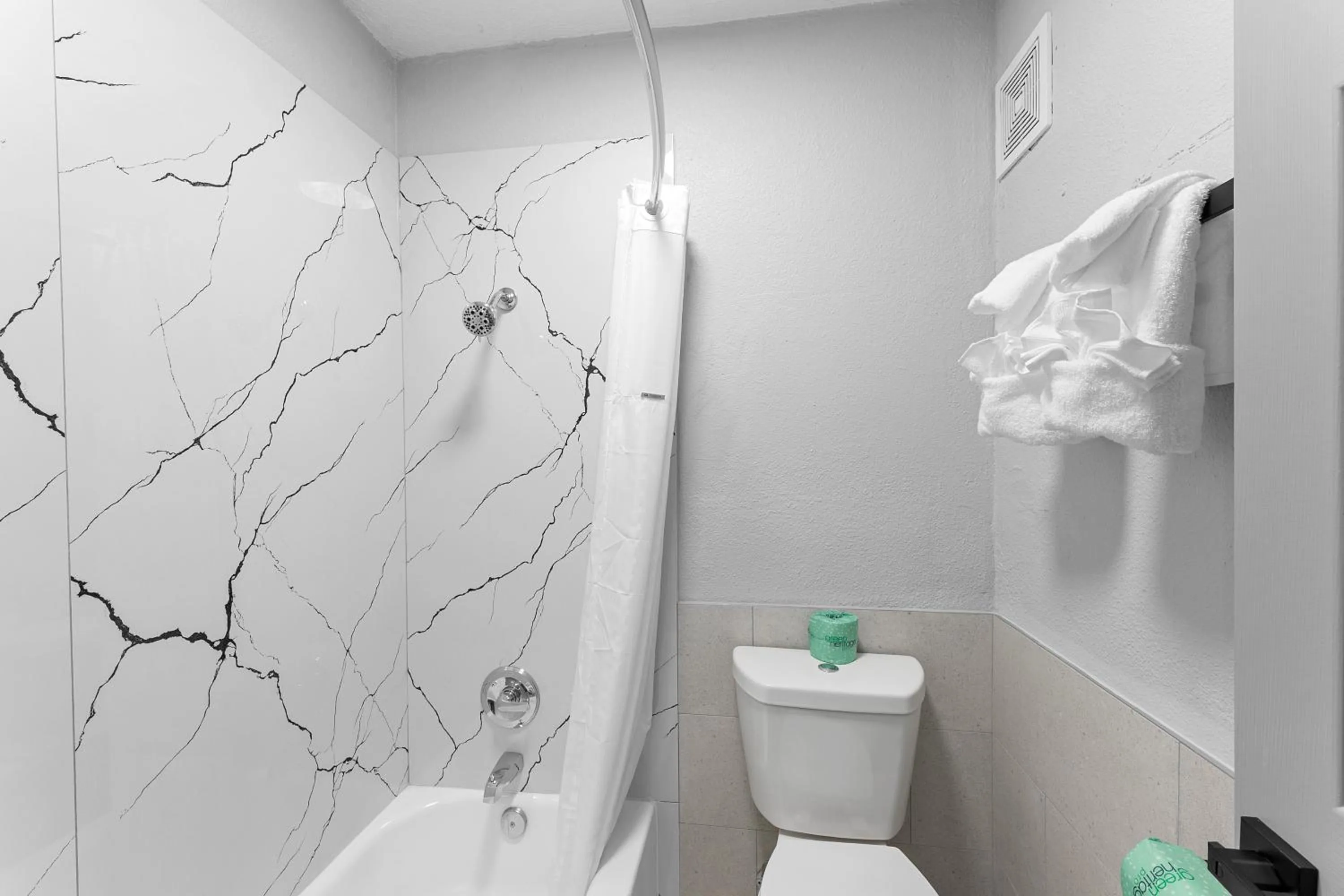 Bathroom in Baymont by Wyndham San Antonio Near Lackland AFB