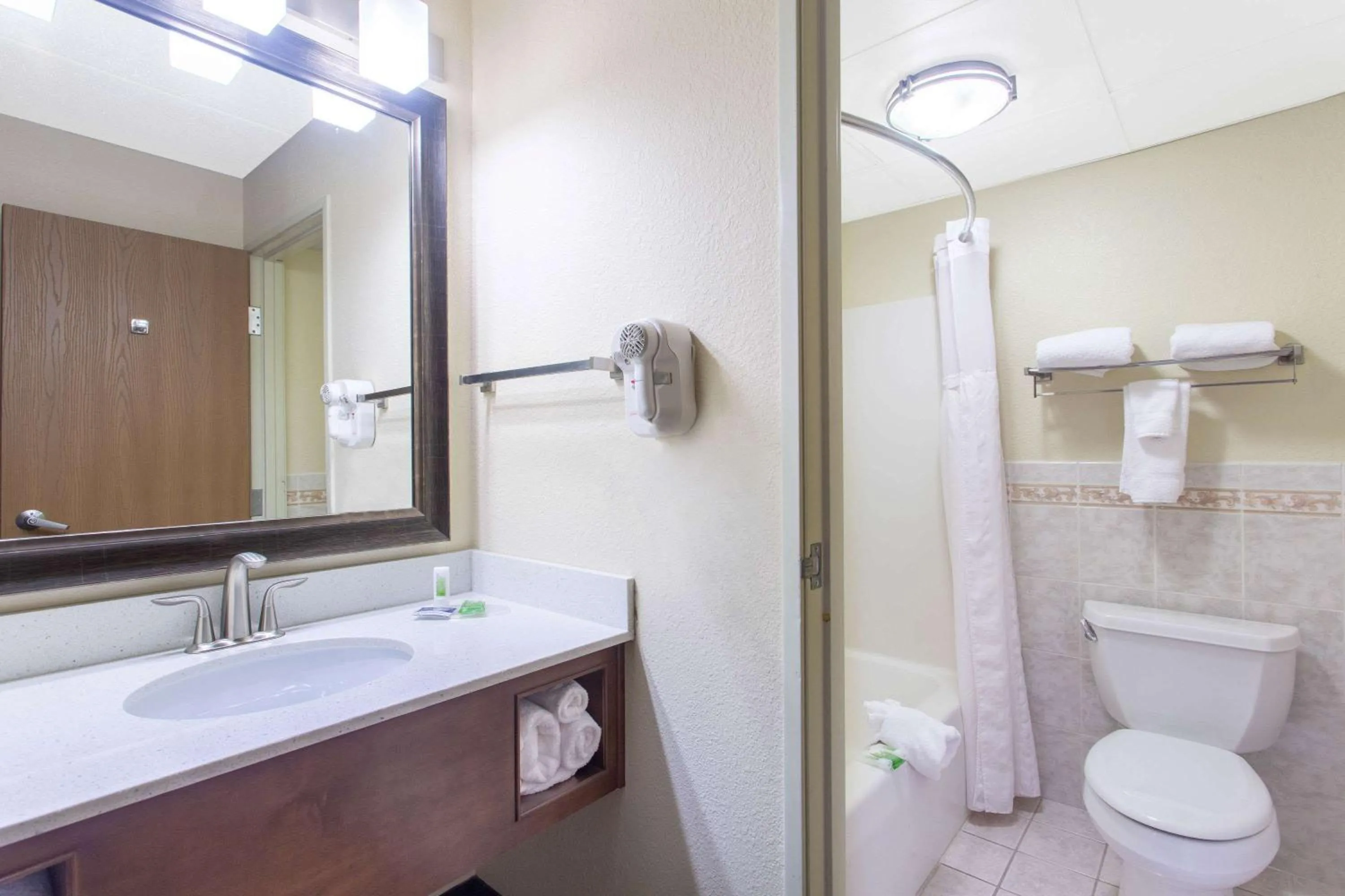 Bathroom in AmericInn by Wyndham Sheboygan