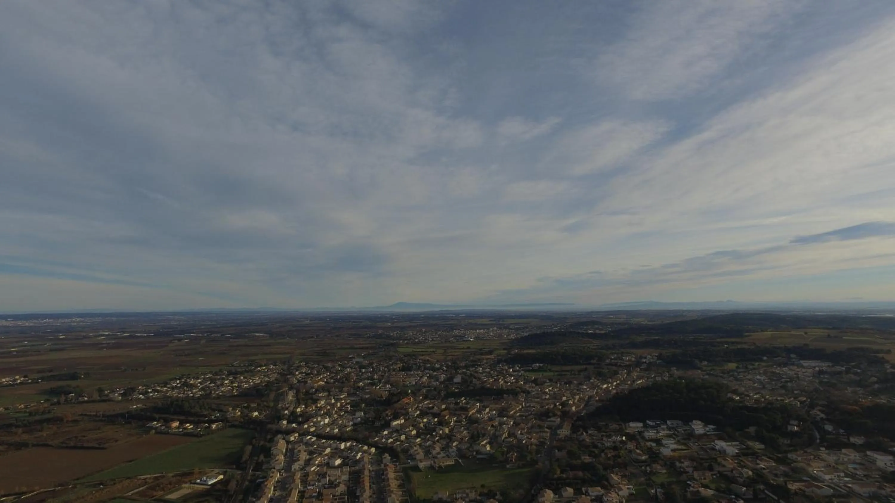 Bird's-eye View in Studio au coeur de la petite camargue