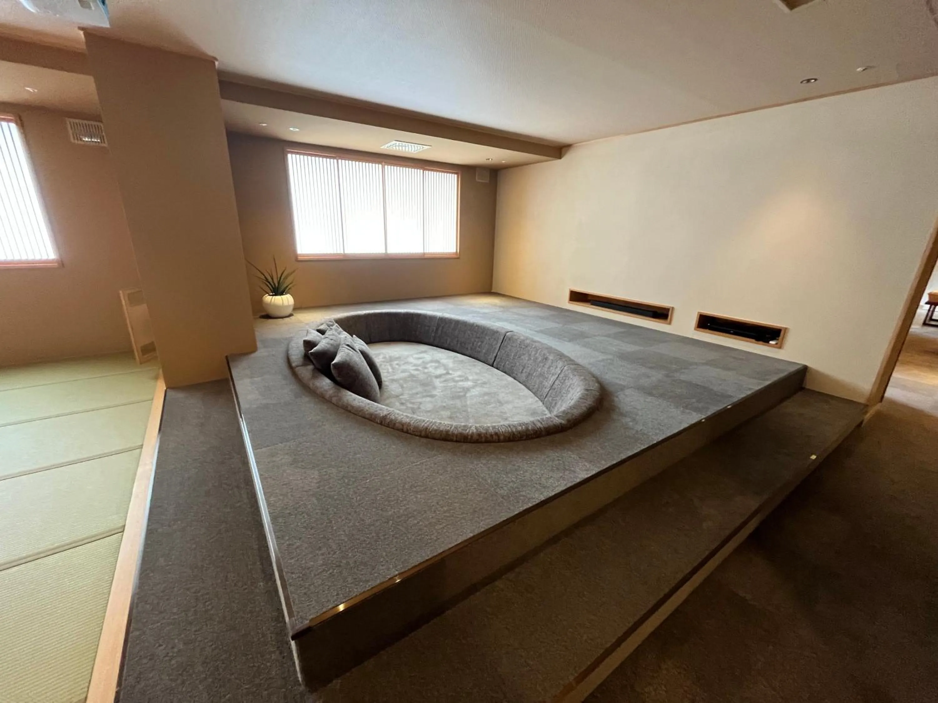 Seating area in Jozankei Daiichi Hotel Suizantei