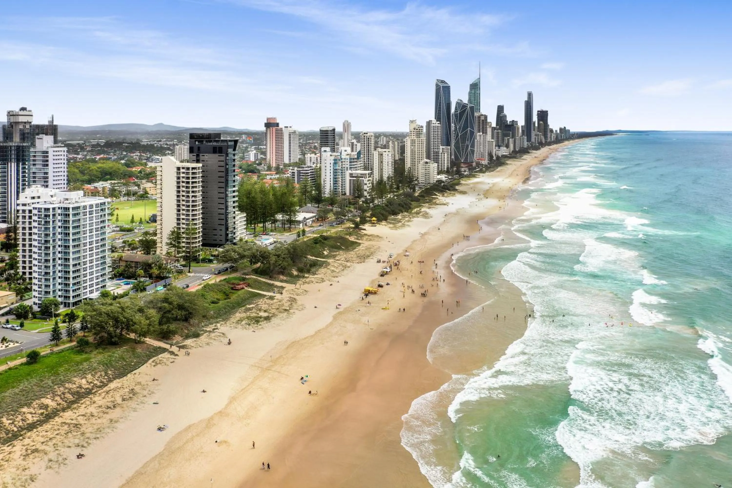 Beach in Boulevard Towers on Broadbeach
