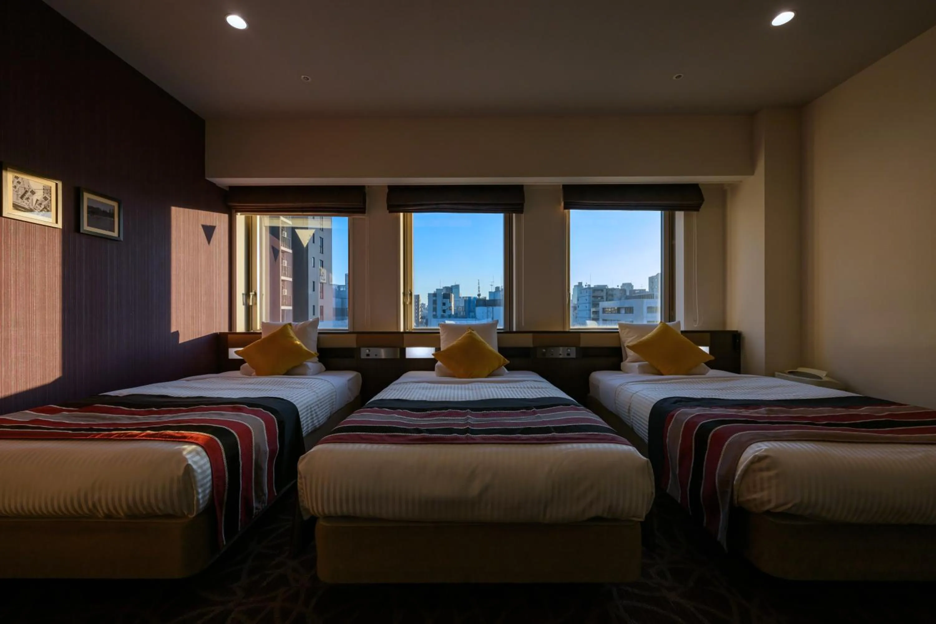 Photo of the whole room, Bed in HOTEL MYSTAYS Ueno East