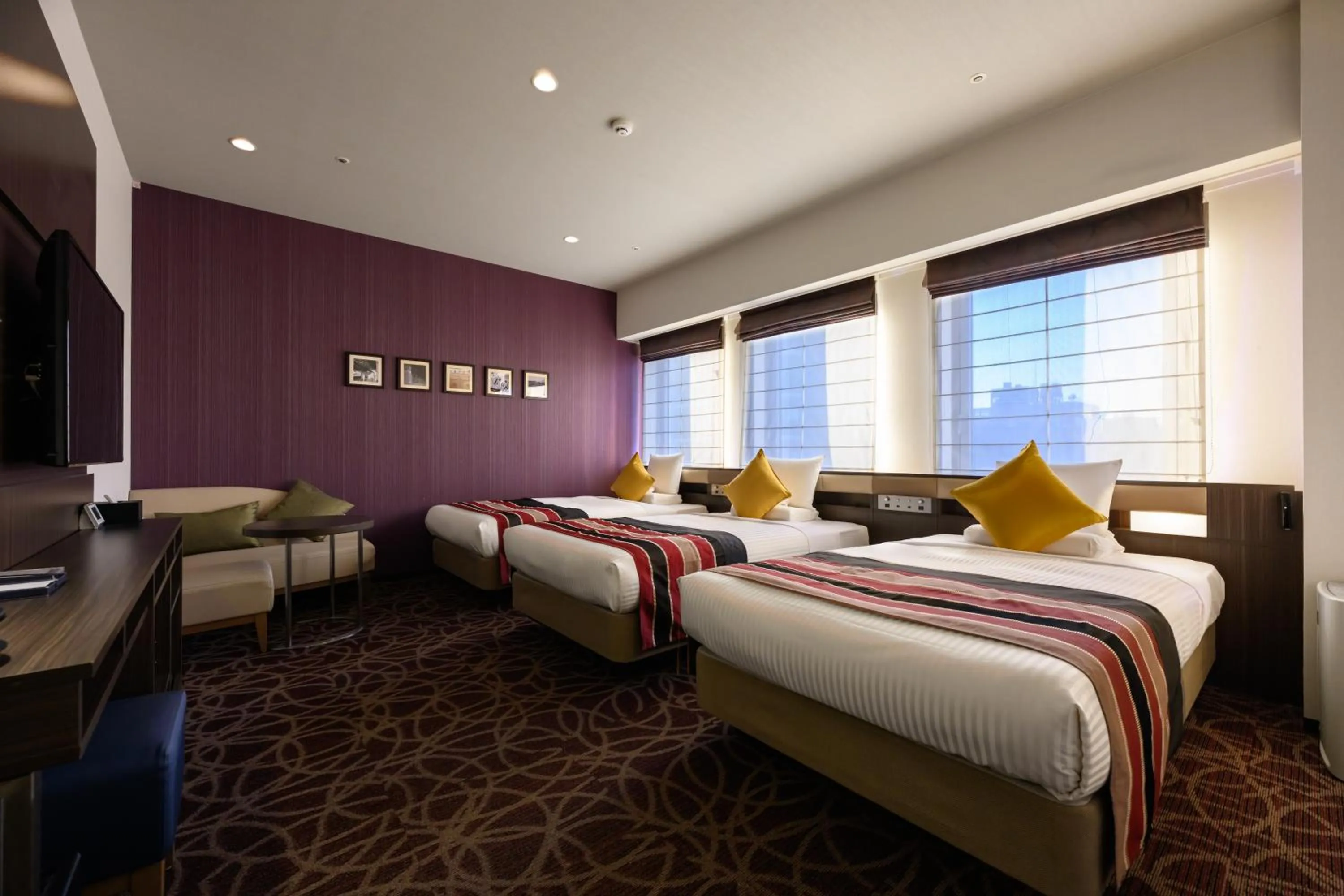 Photo of the whole room, Bed in HOTEL MYSTAYS Ueno East