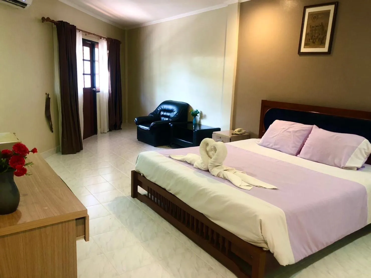 Bed in Southern Star Resort