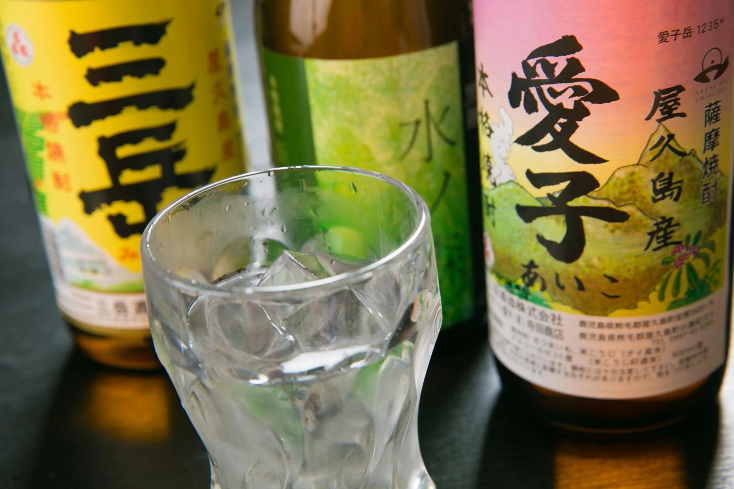 Alcoholic drinks in Tashiro Annex