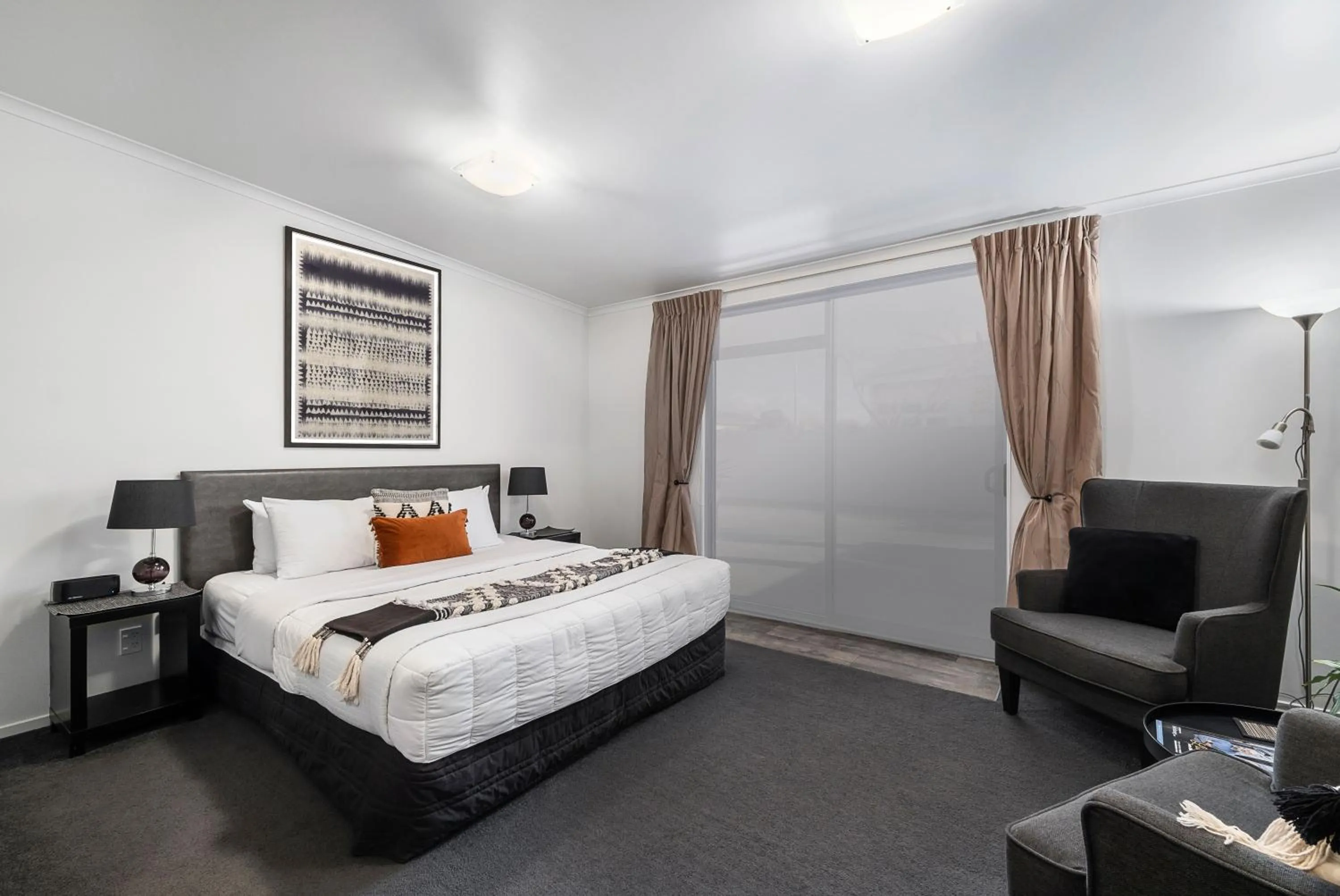 View (from property/room), Bed in Two Tree Lodge