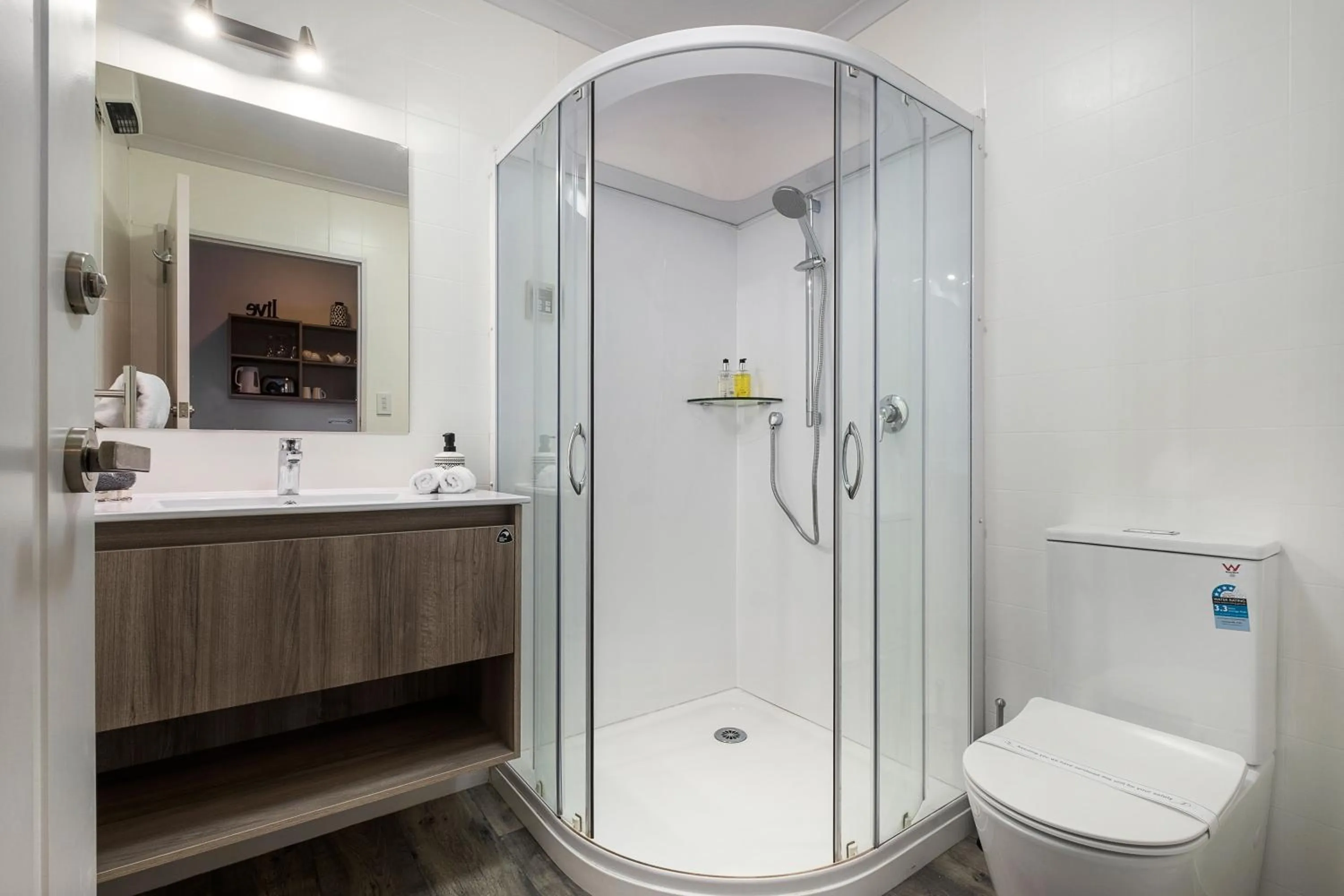 Bathroom in Two Tree Lodge