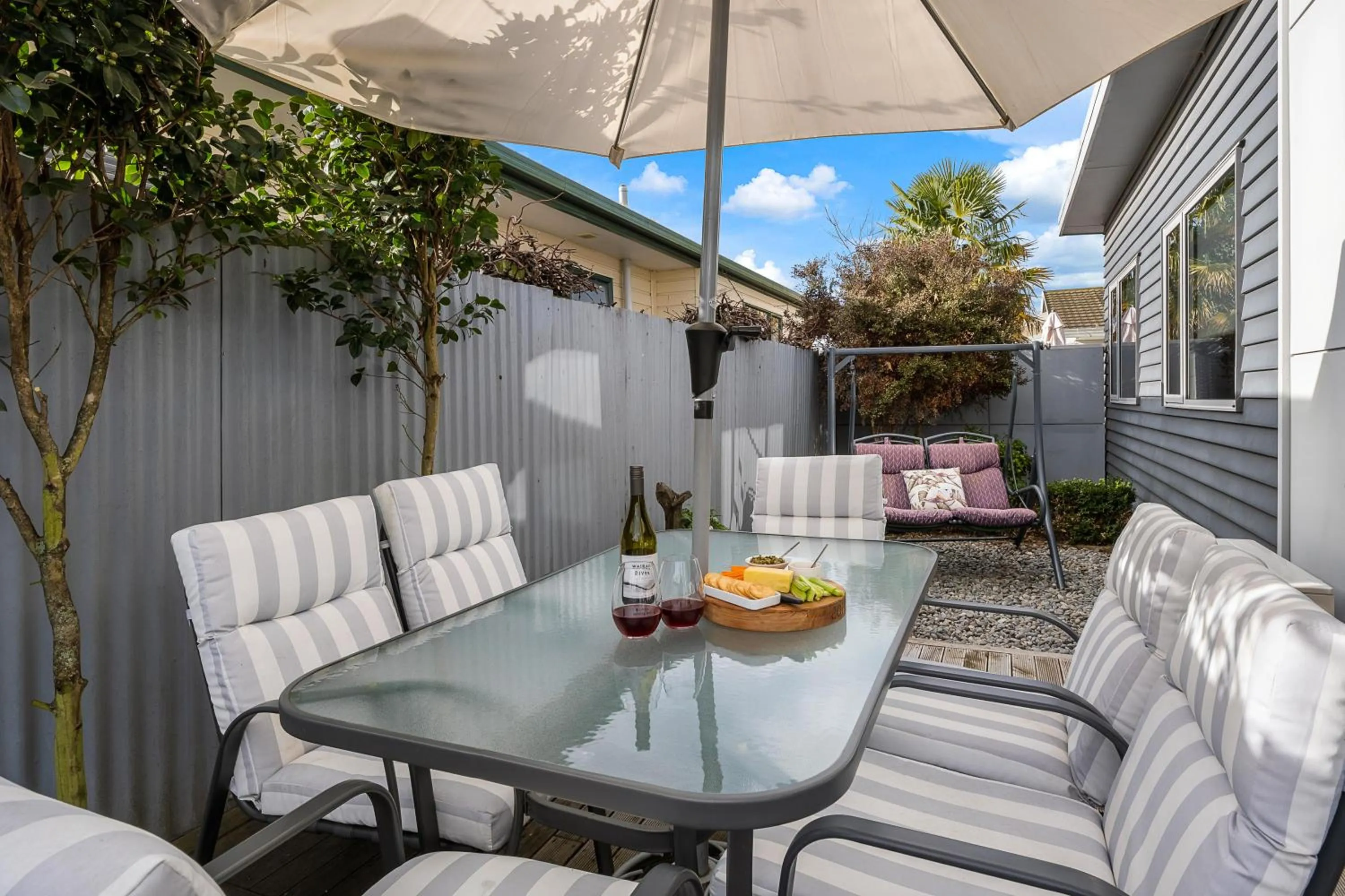 Patio in Two Tree Lodge