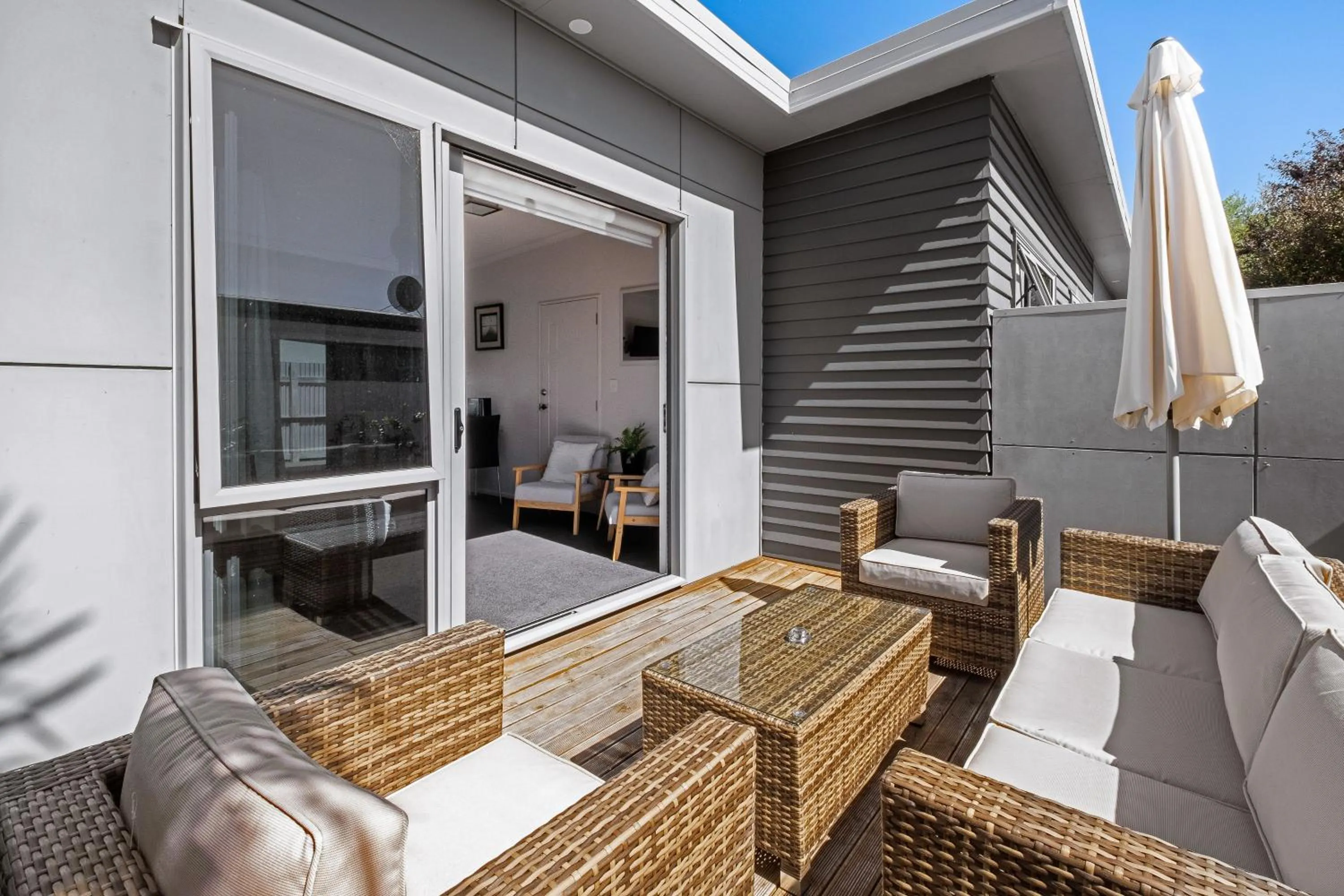 Patio in Two Tree Lodge