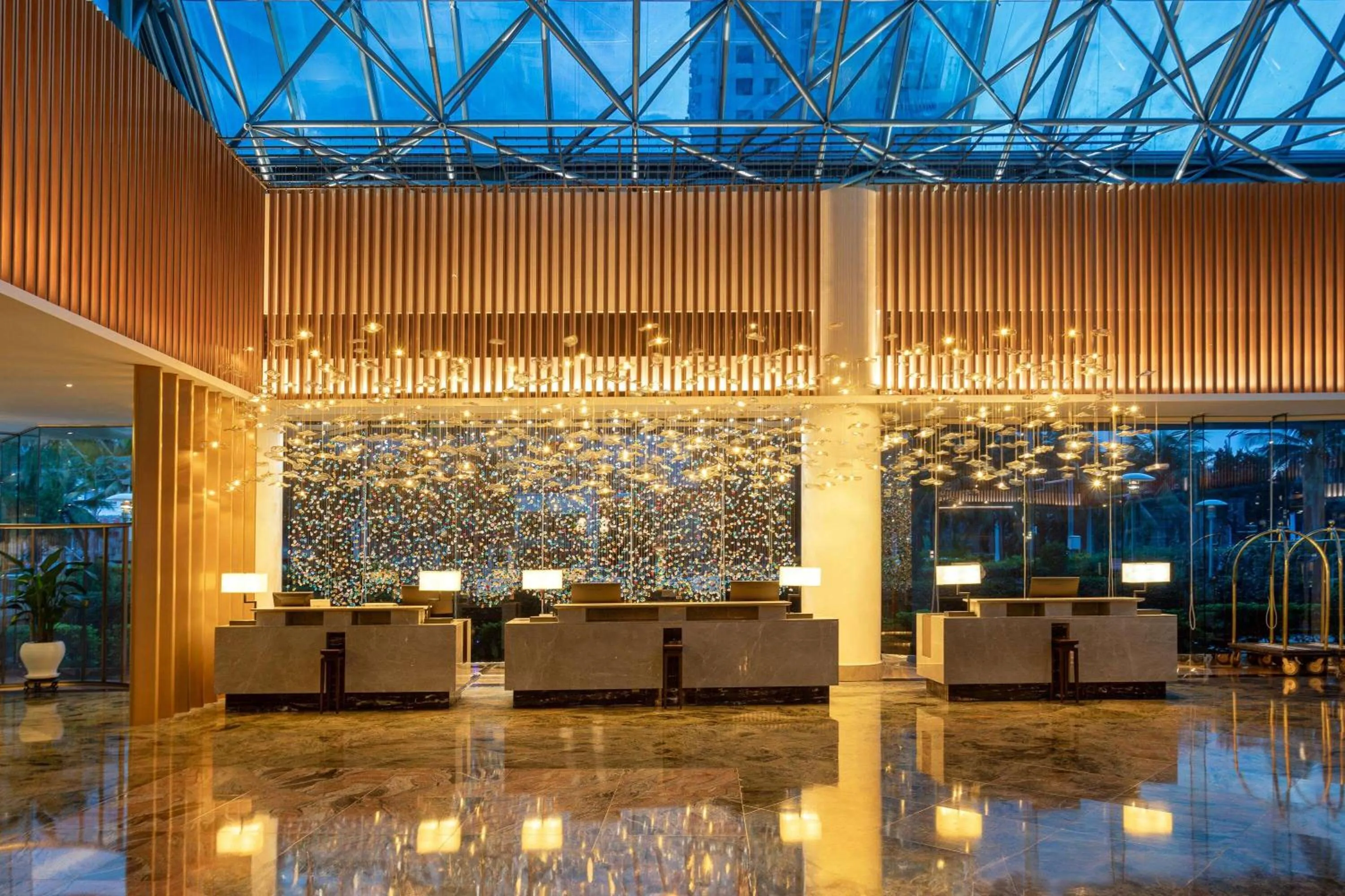 Lobby or reception in Wyndham Garden Haikou Meilan