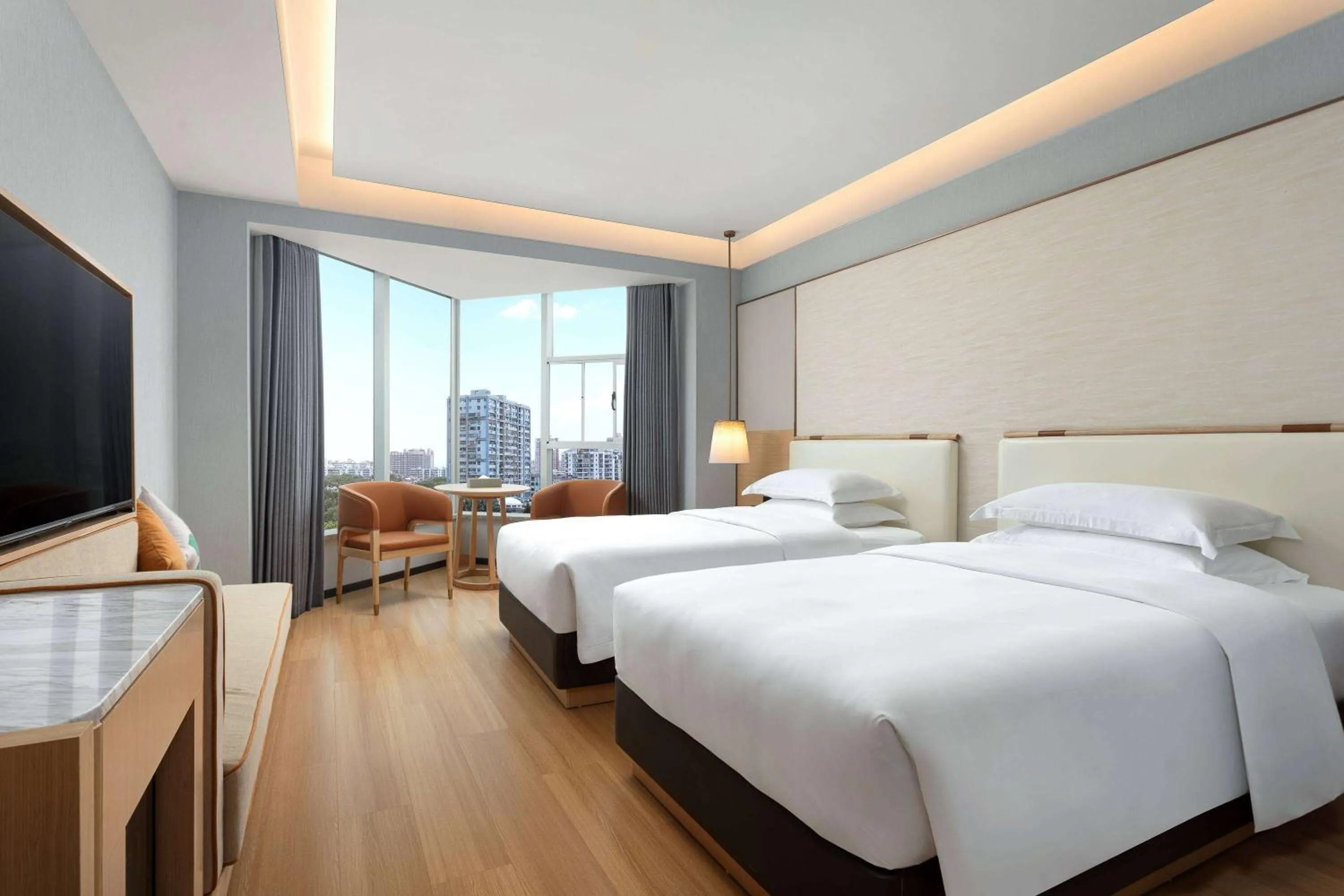 Photo of the whole room in Wyndham Garden Haikou Meilan