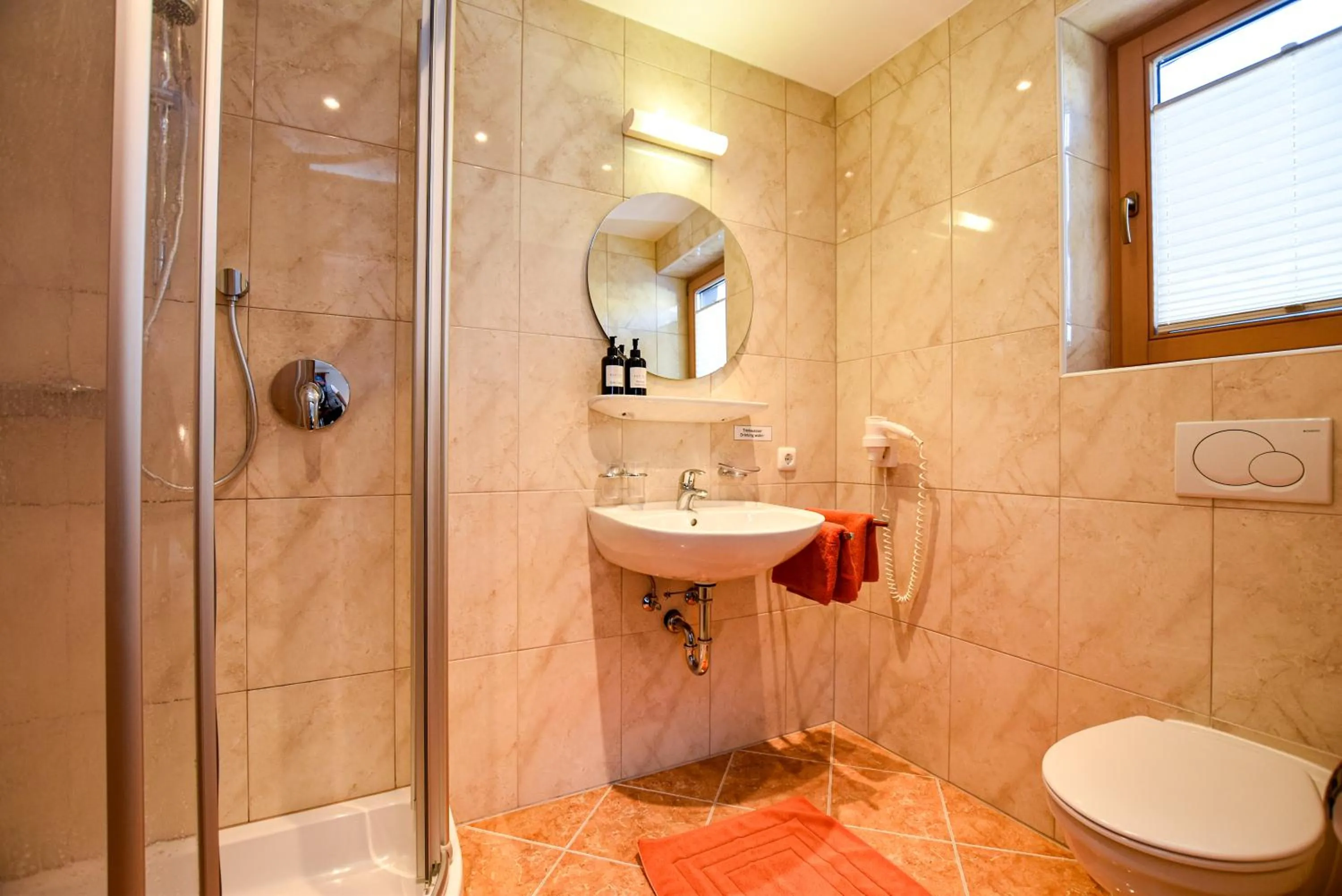 Shower in Hotel-Garni Austria