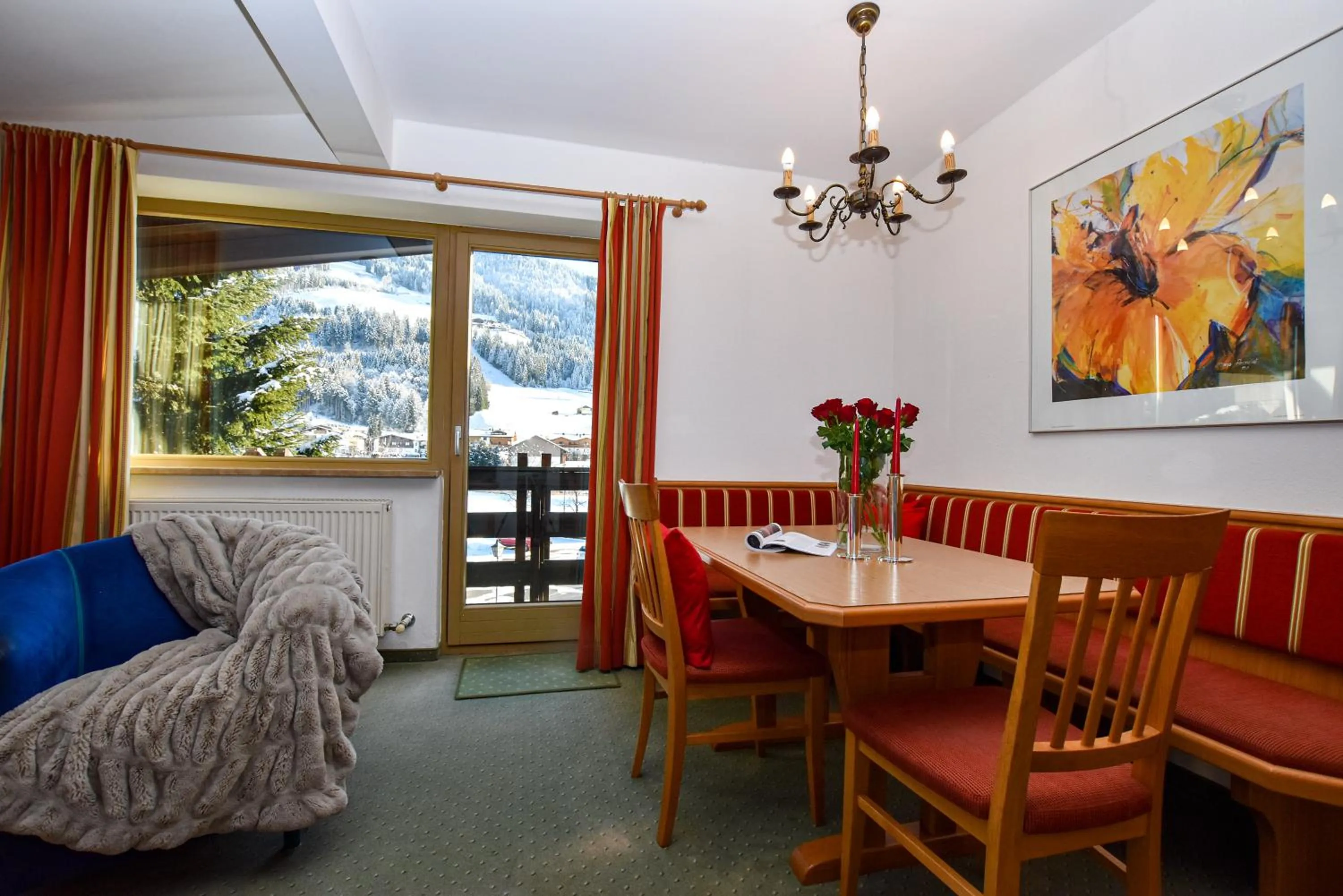 Living room in Hotel-Garni Austria
