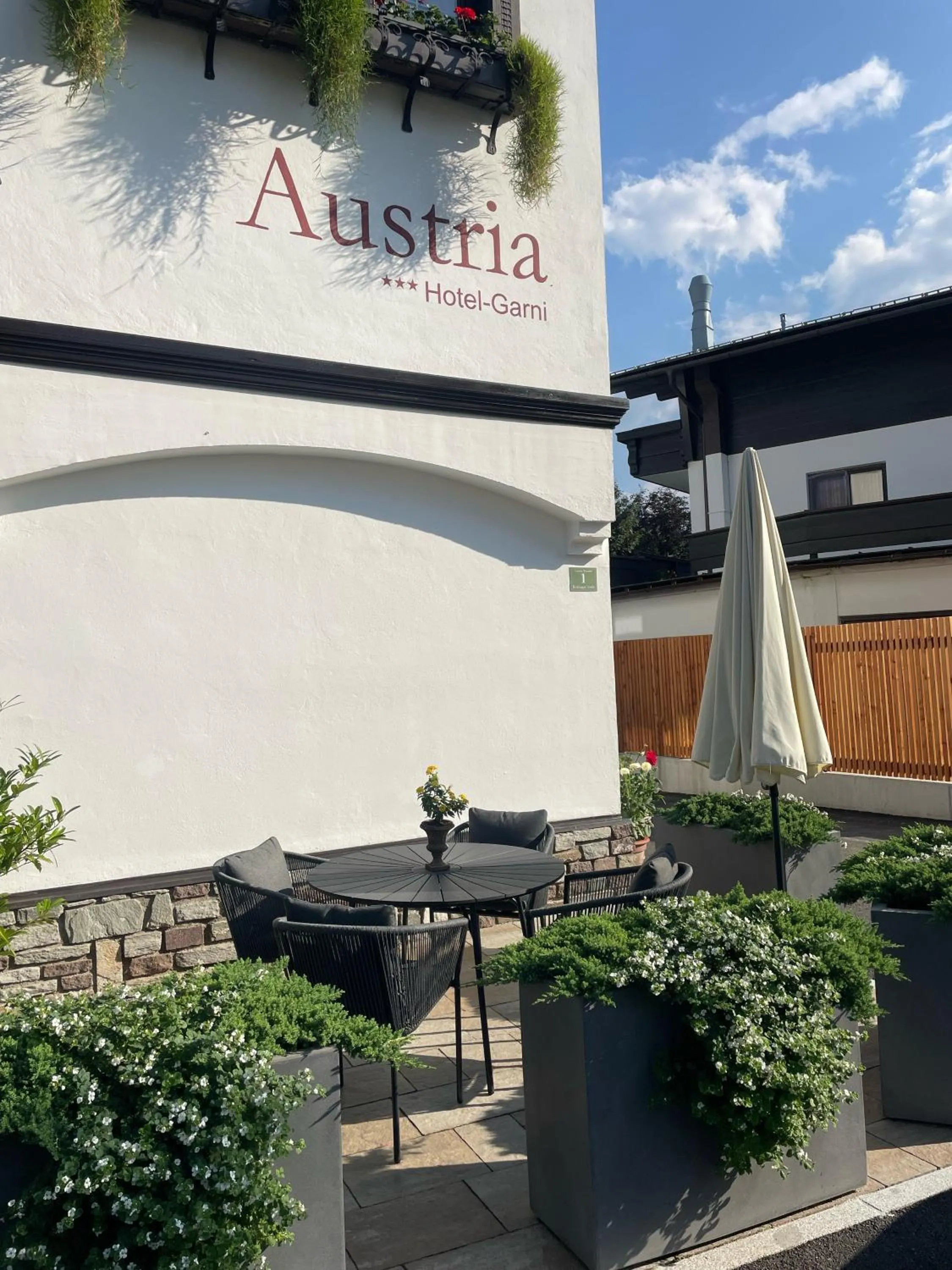 Property building in Hotel-Garni Austria