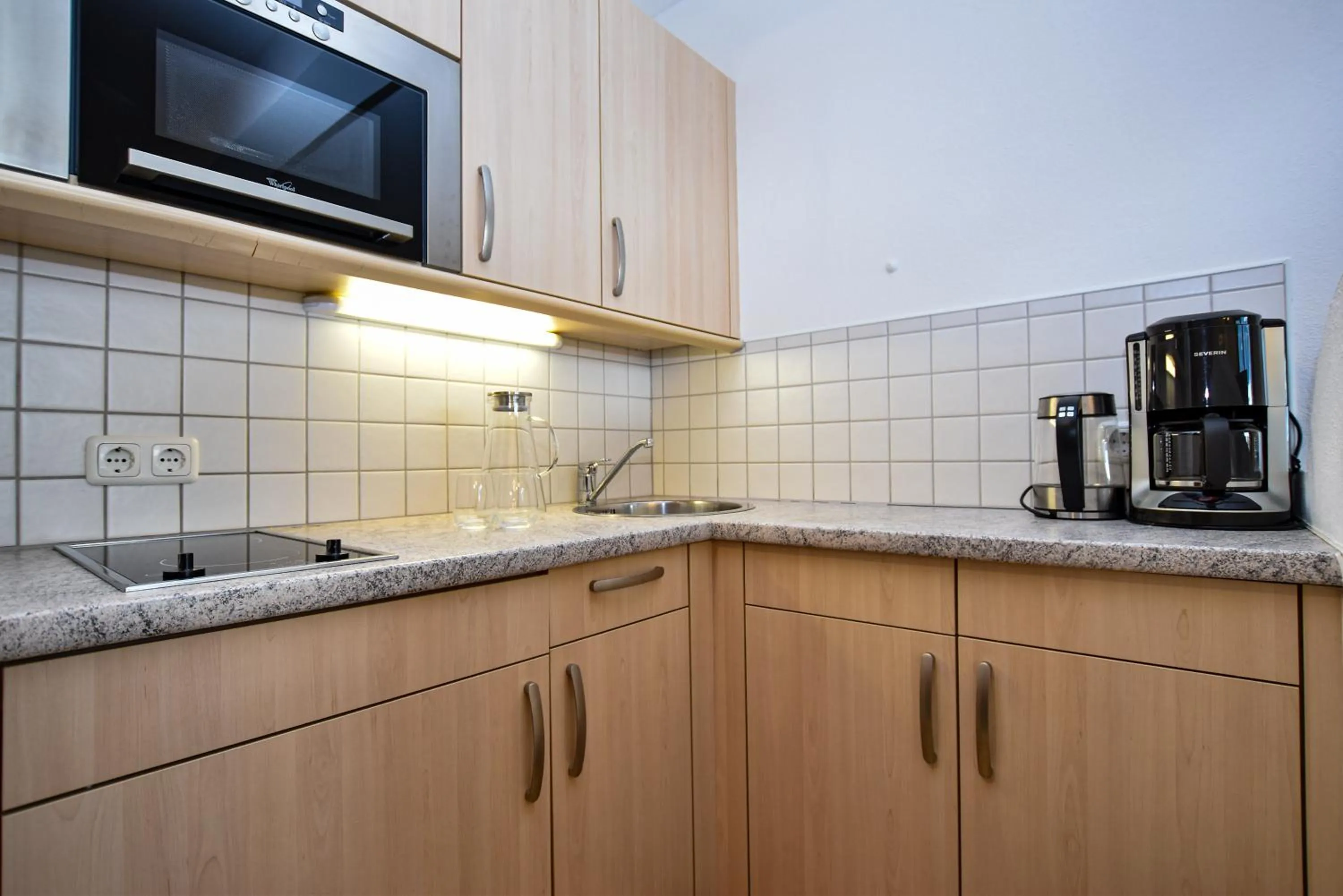 Coffee/tea facilities in Hotel-Garni Austria