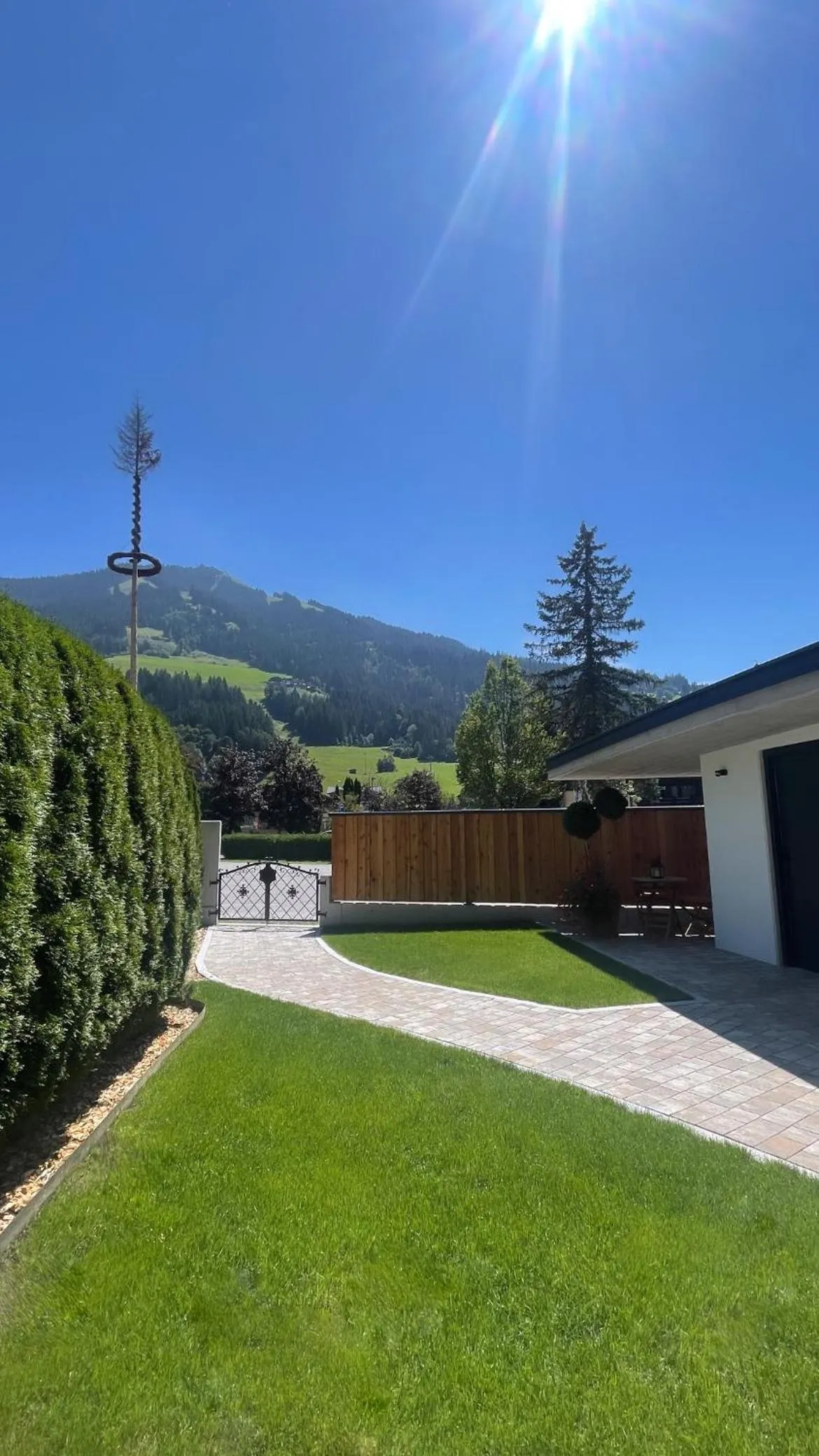 Property building in Hotel-Garni Austria