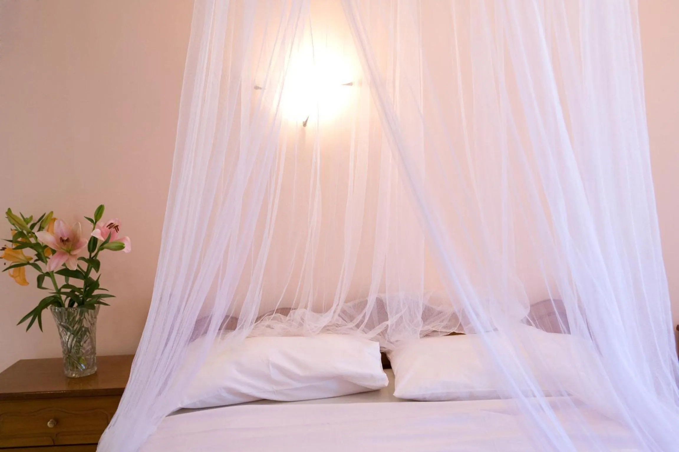 Bed in Pansion Filoxenia Apartments & Studios