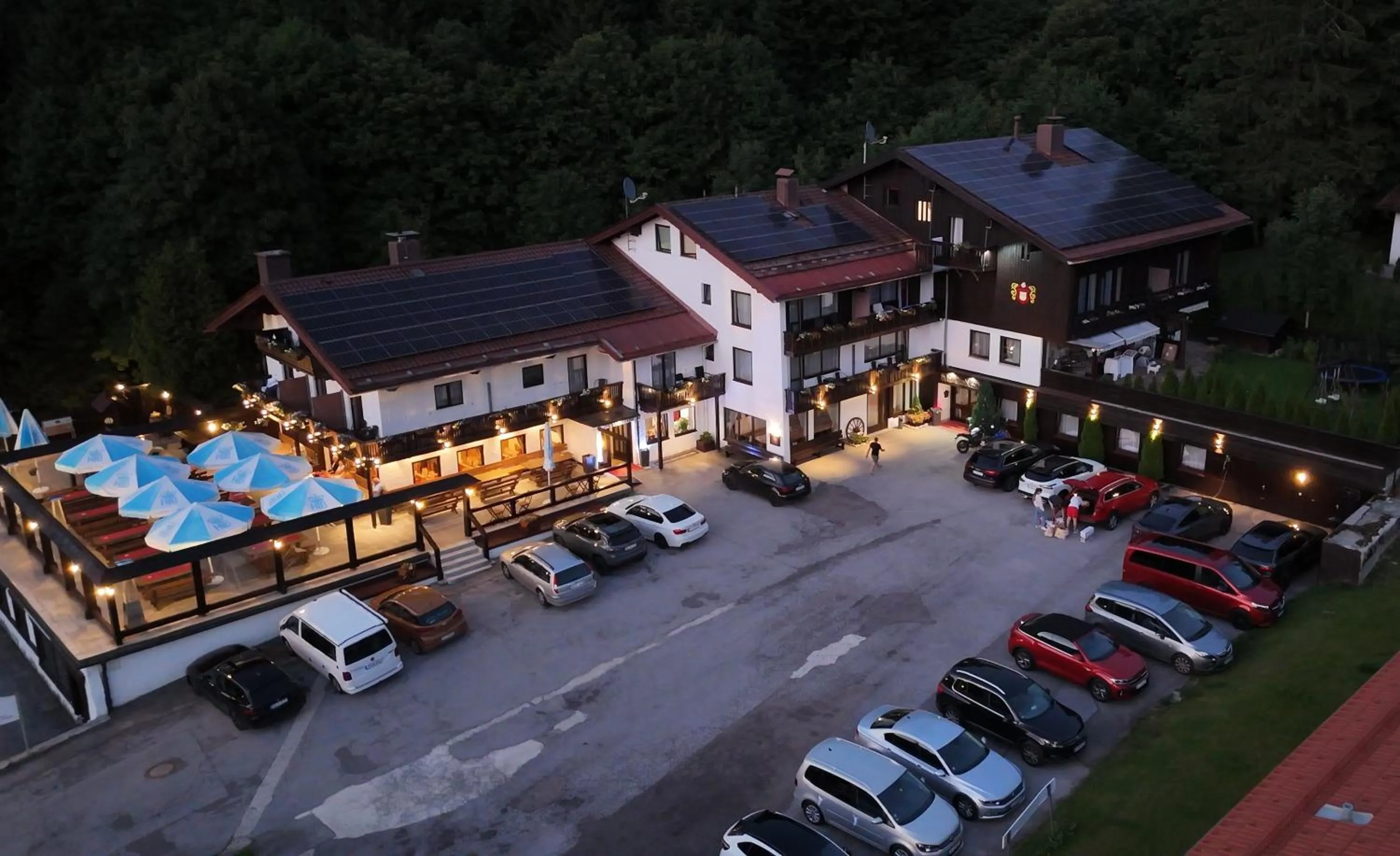 Property building in Hotel Gundl Alm