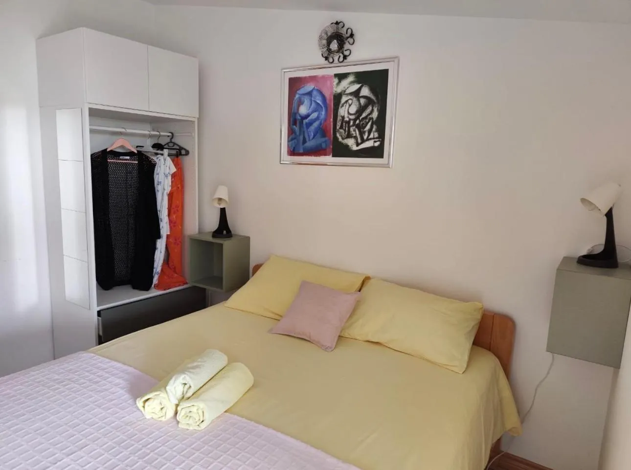 Bed in Apartments Gina