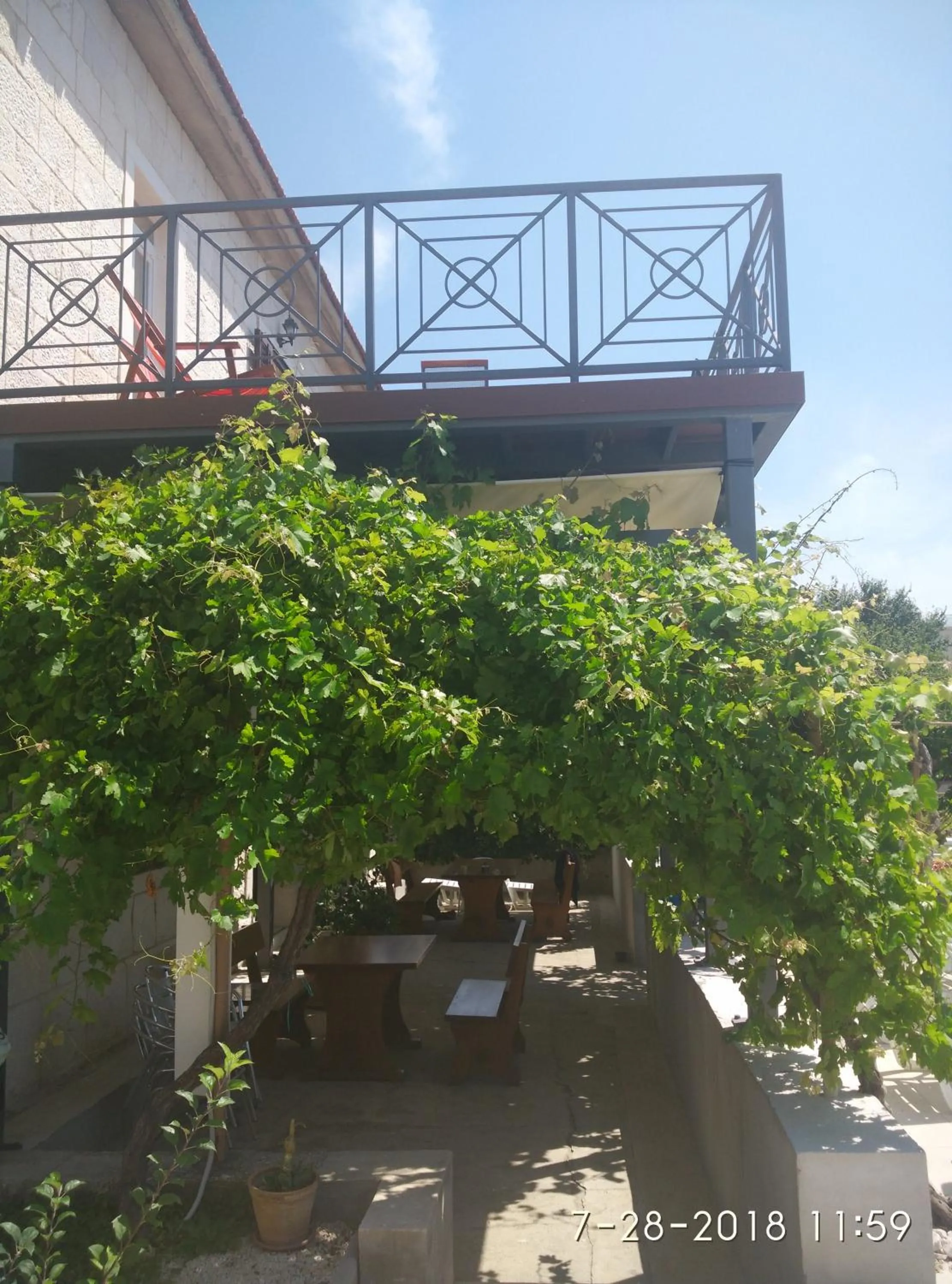 Balcony/Terrace in Apartments Gina
