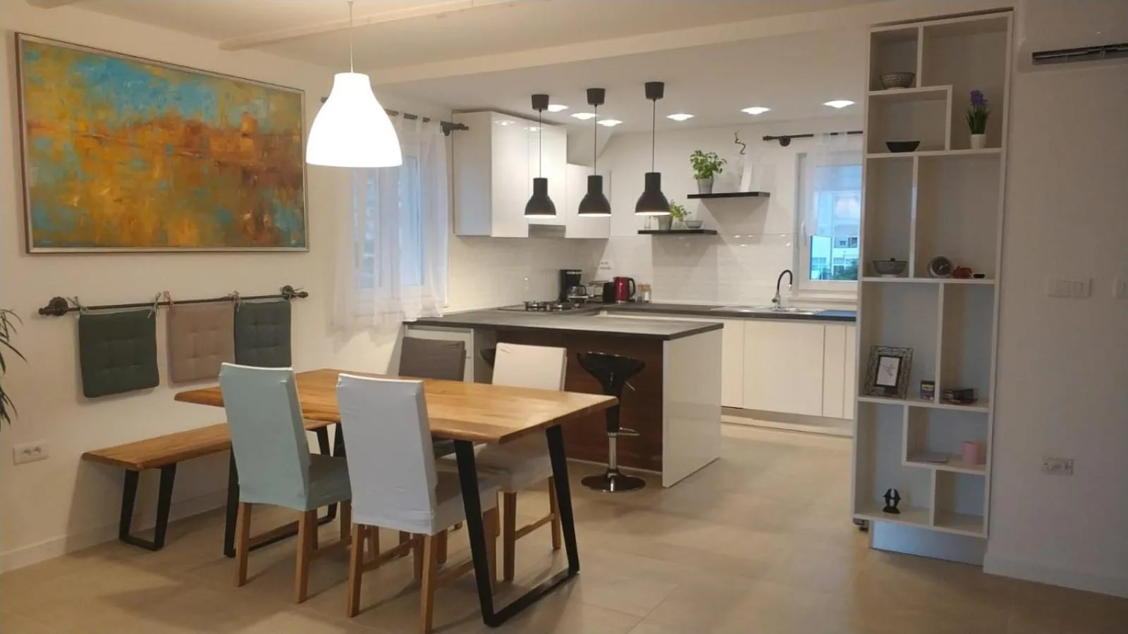 Kitchen or kitchenette in Apartments Gina