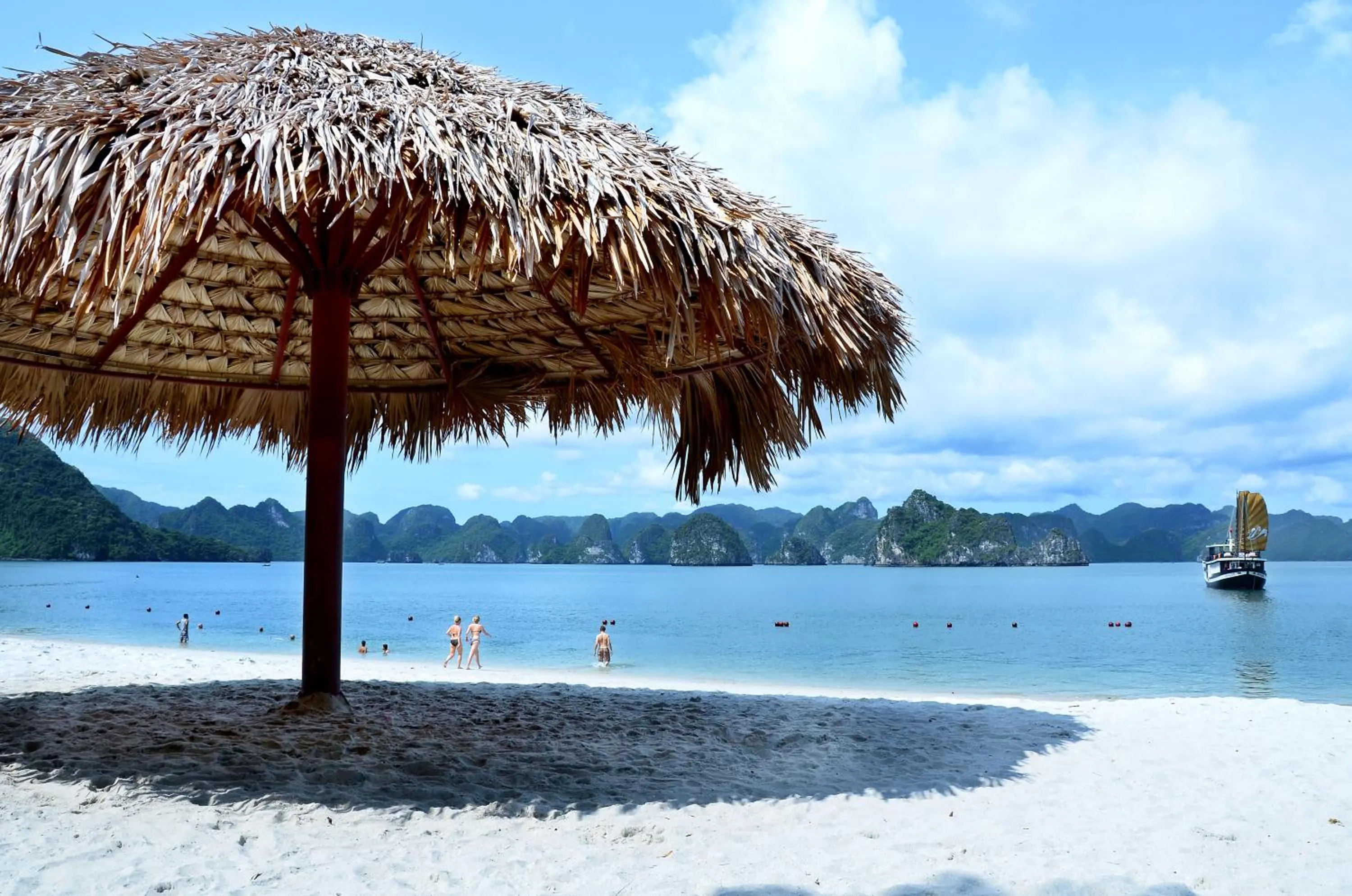 Beach in Paradise Sails Cruise