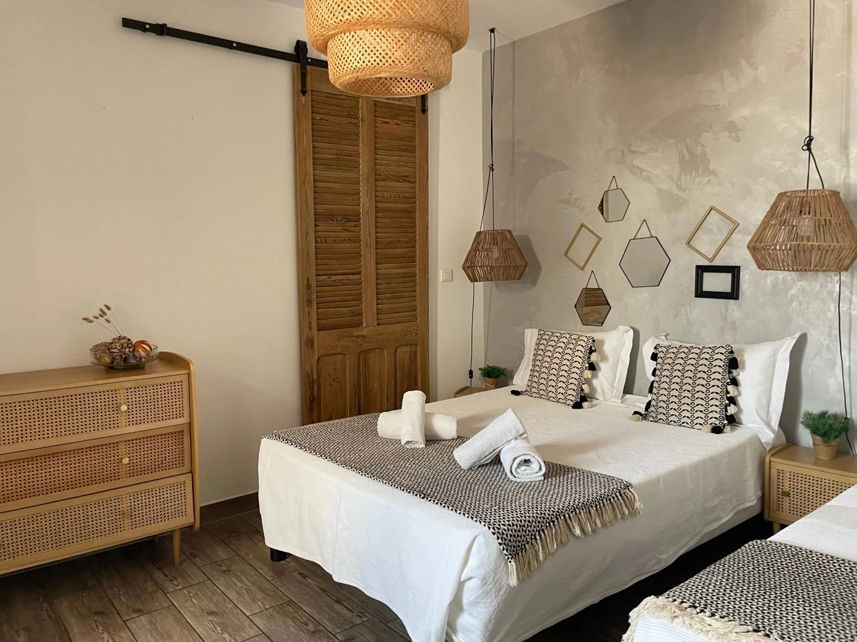 Bed in Hôtel Restaurant La Caravelle