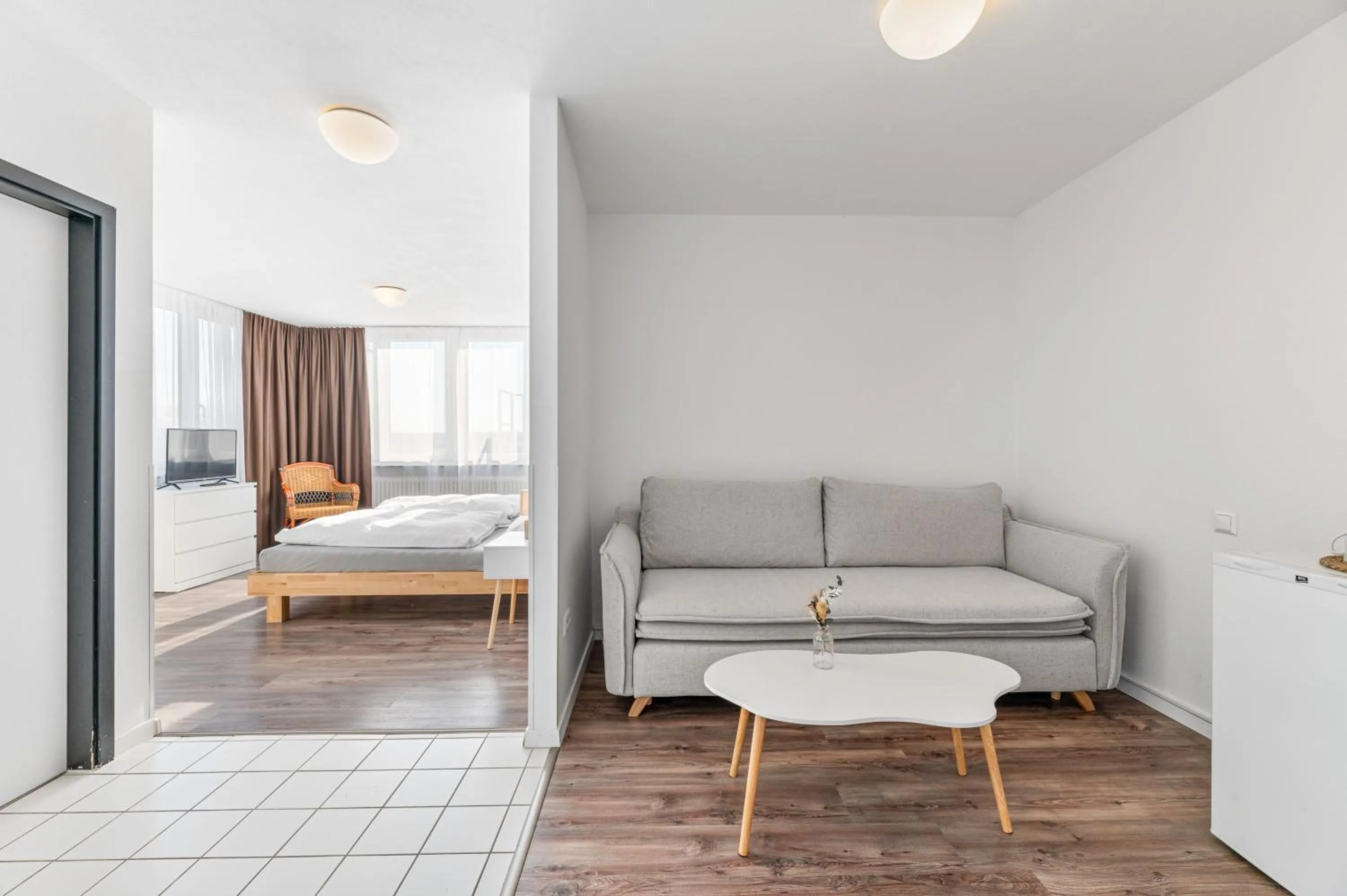 Bed in Atelier Guesthouse