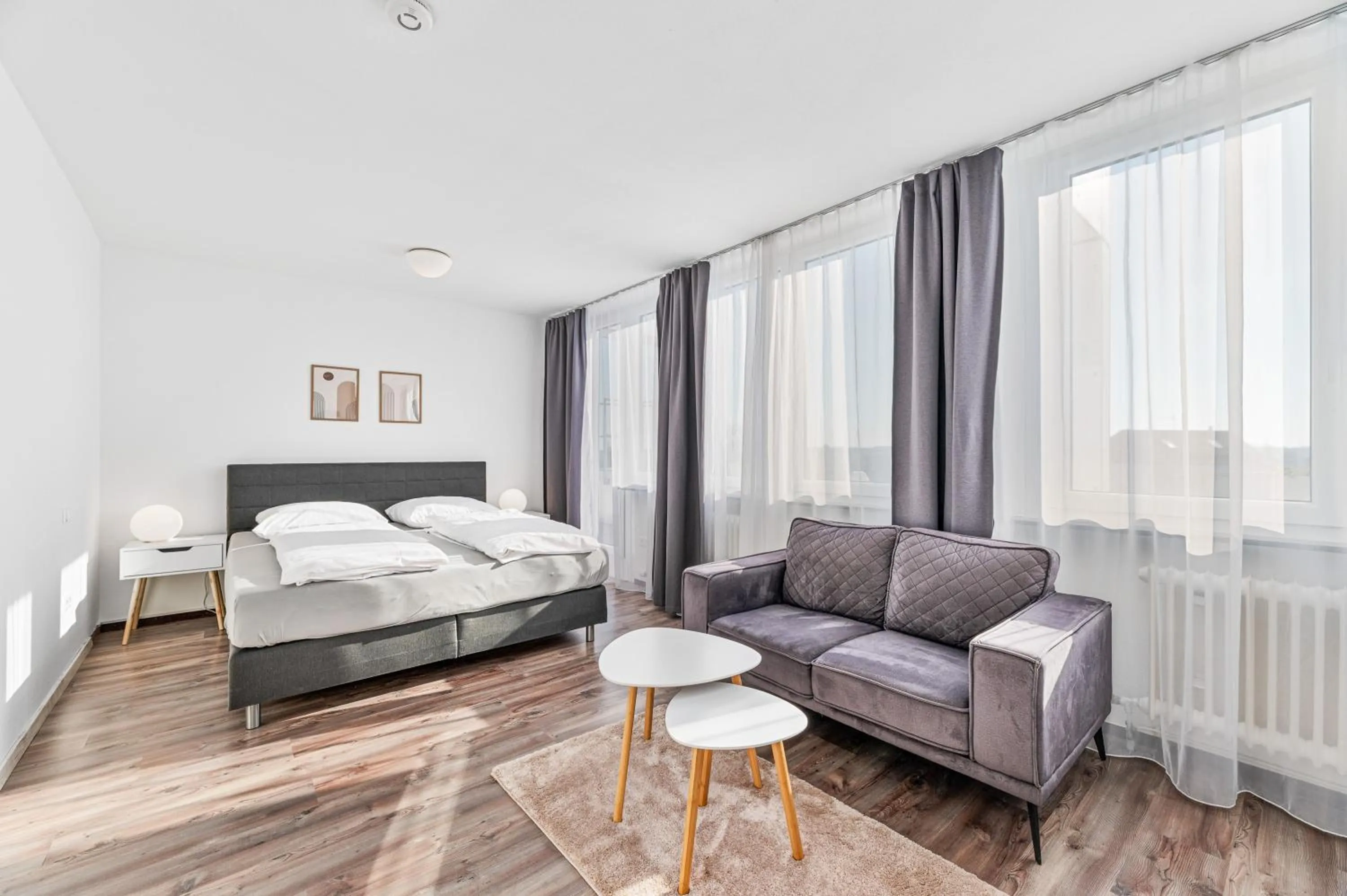 Bed in Atelier Guesthouse