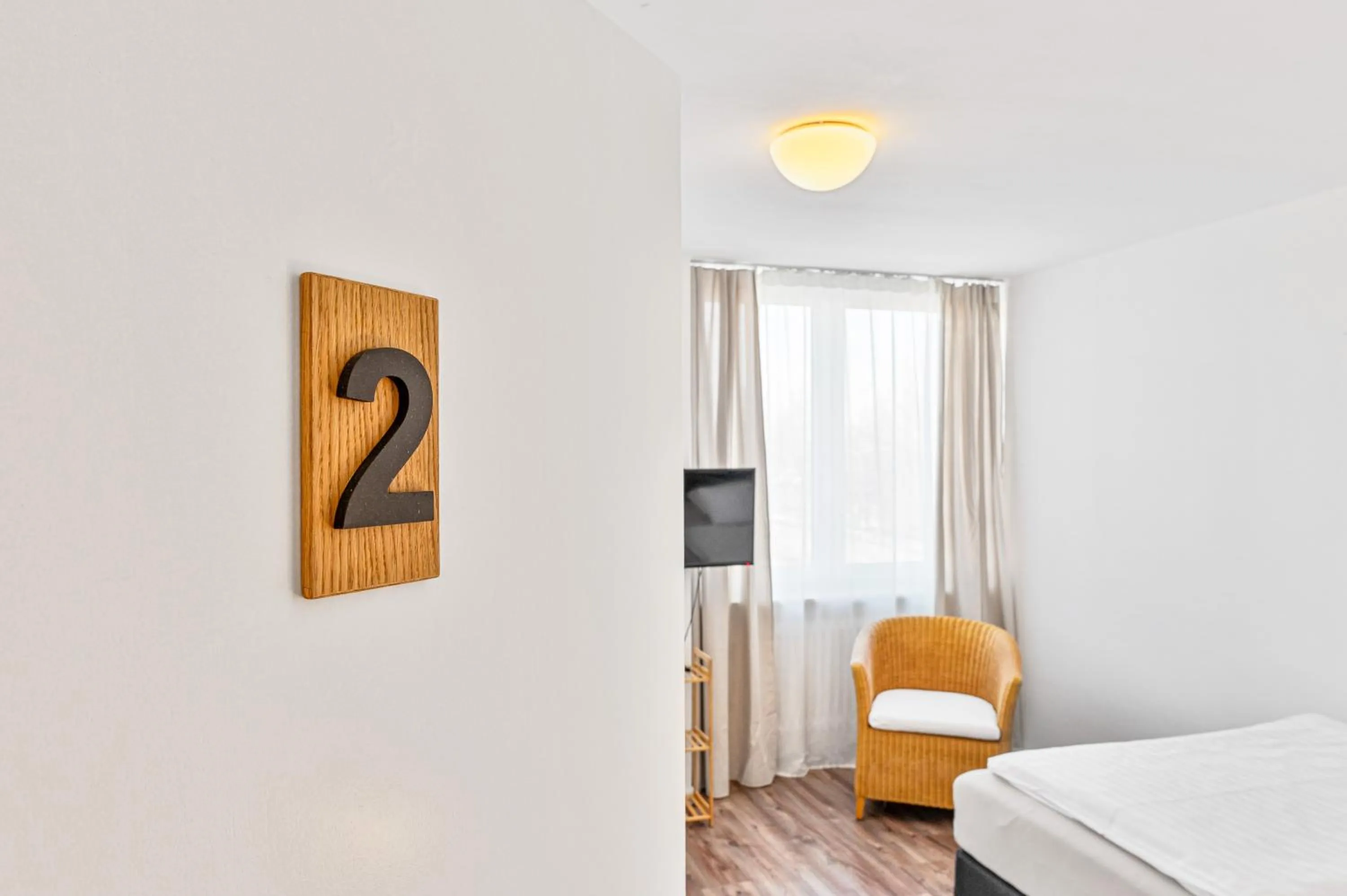 Bed in Atelier Guesthouse